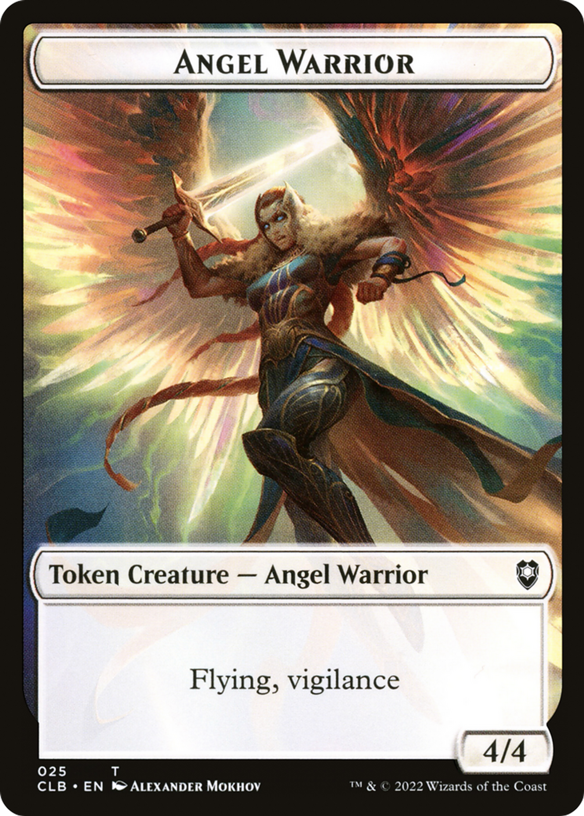 Angel Warrior — Commander Legends: Battle for Baldur's Gate — Magic: The Gathering
