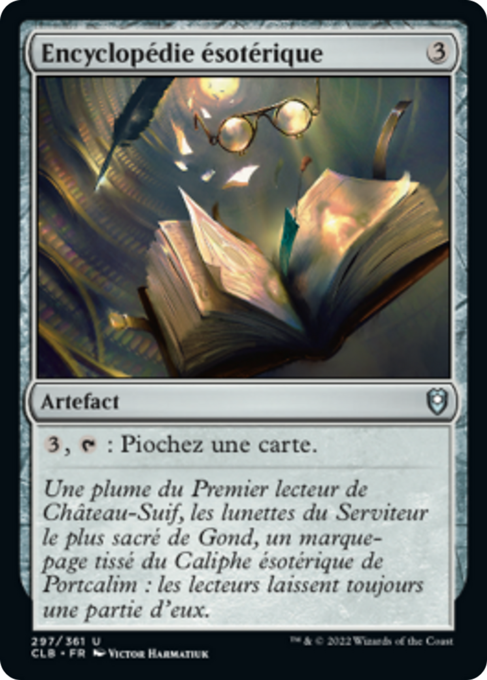 Encyclopédie ésotérique — Commander Legends: Battle for Baldur's Gate — Magic: The Gathering