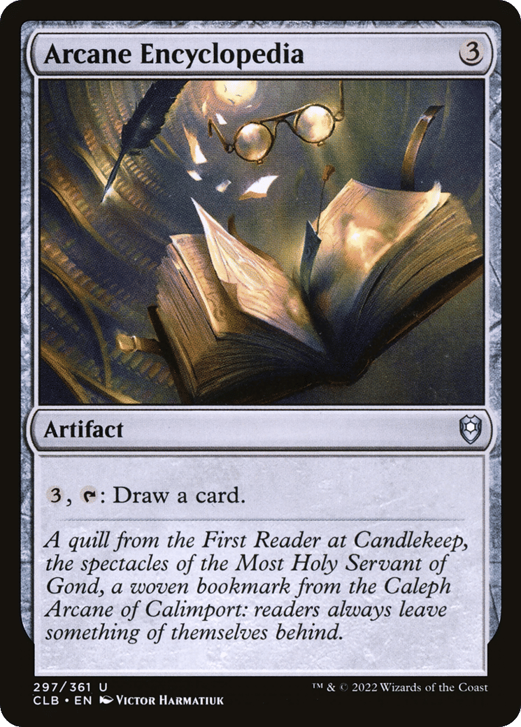 Arcane Encyclopedia — Commander Legends: Battle for Baldur's Gate — Magic: The Gathering