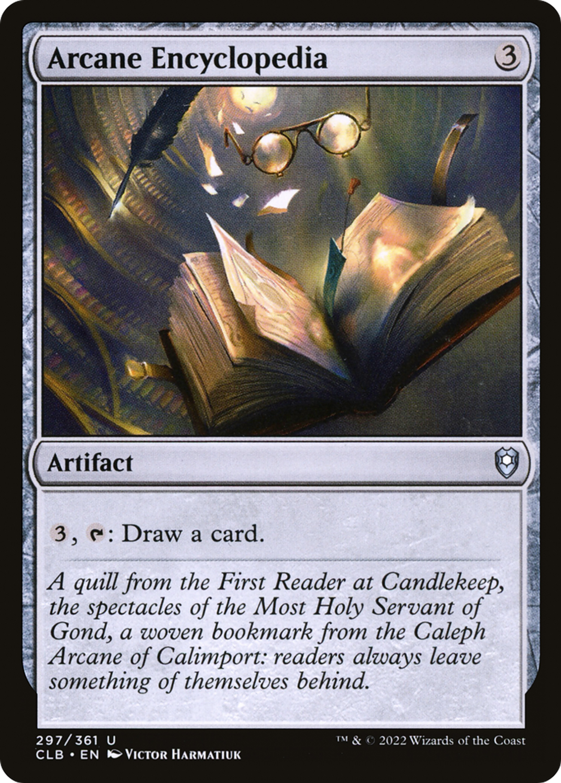 Arcane Encyclopedia — Commander Legends: Battle for Baldur's Gate — Magic: The Gathering