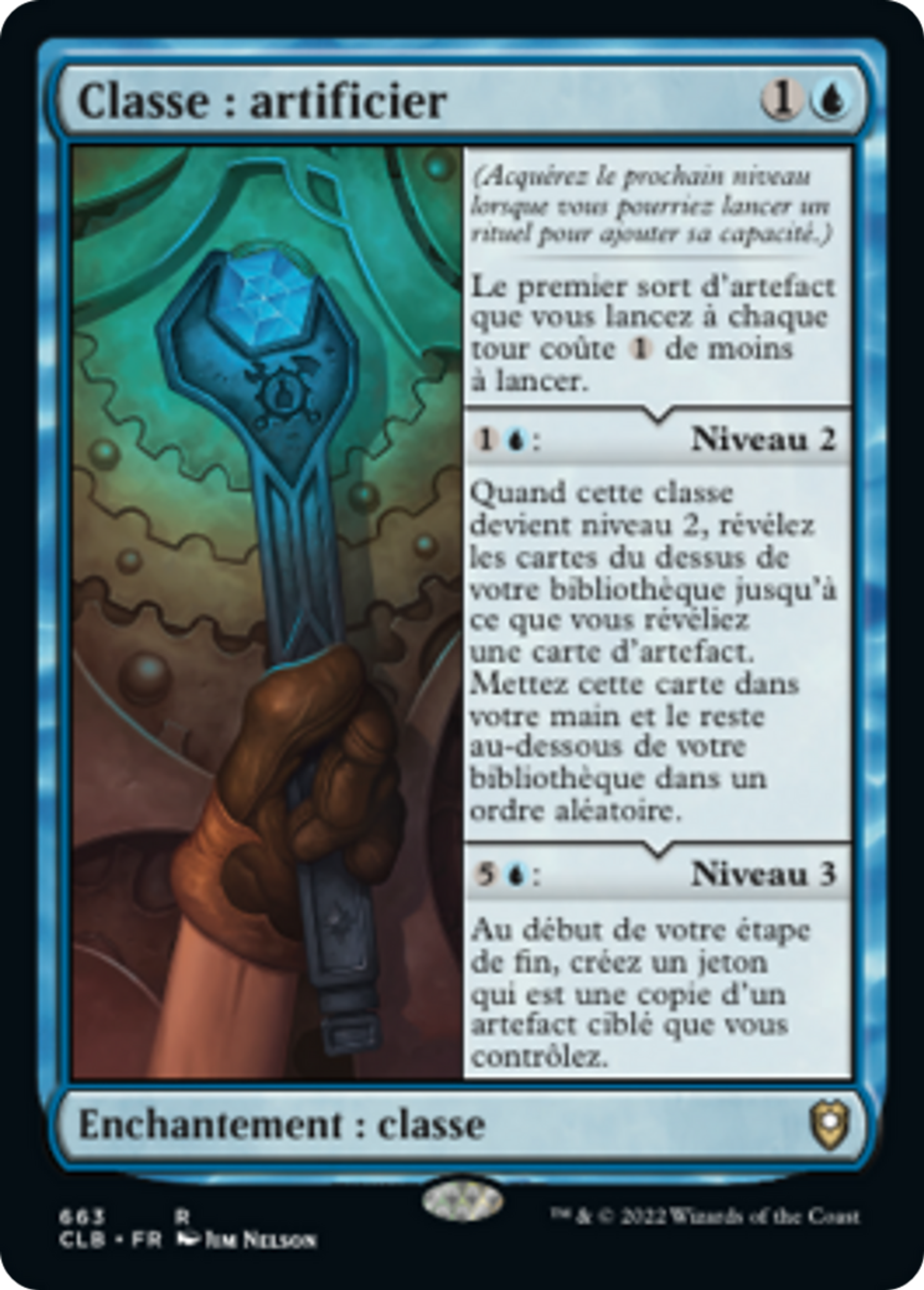 Classe : artificier — Commander Legends: Battle for Baldur's Gate — Magic: The Gathering