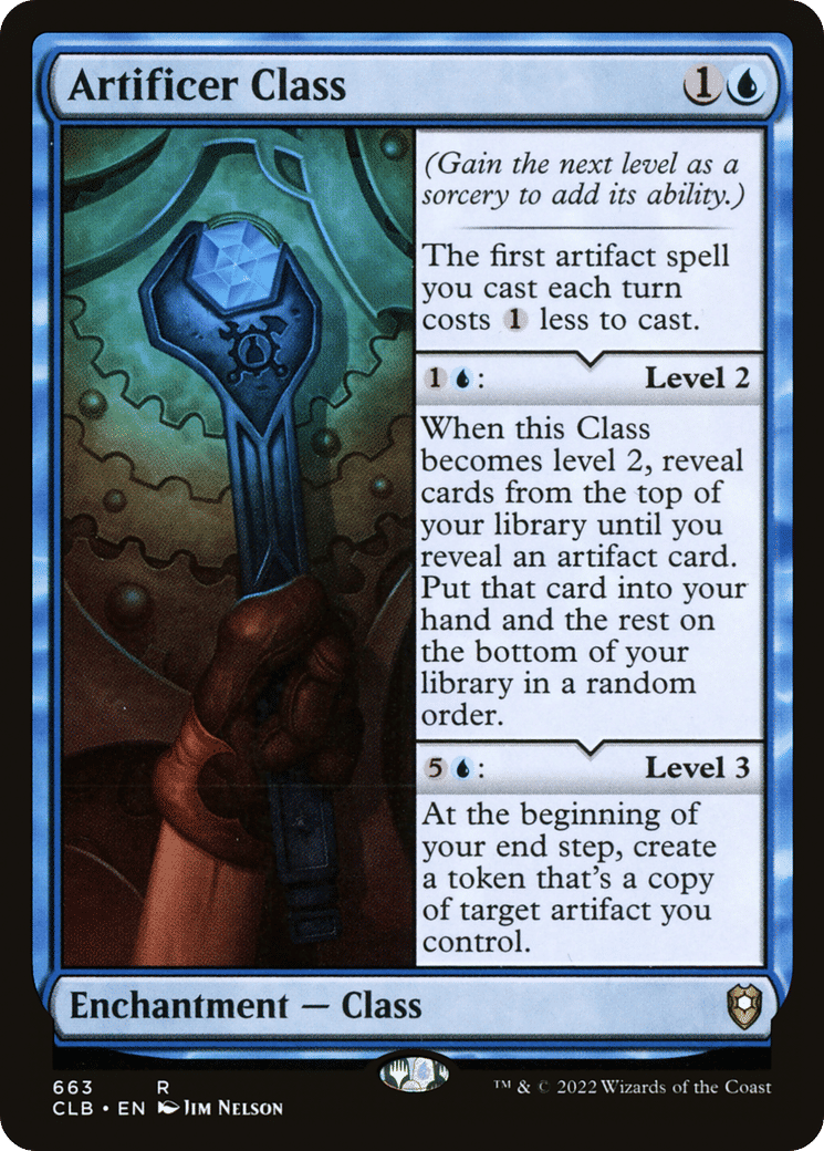 Artificer Class — Commander Legends: Battle for Baldur's Gate — Magic: The Gathering