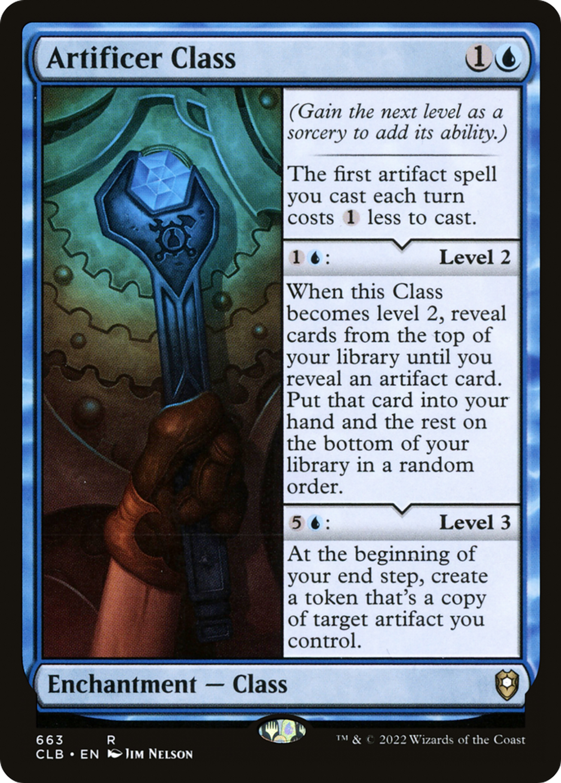 Artificer Class — Commander Legends: Battle for Baldur's Gate — Magic: The Gathering
