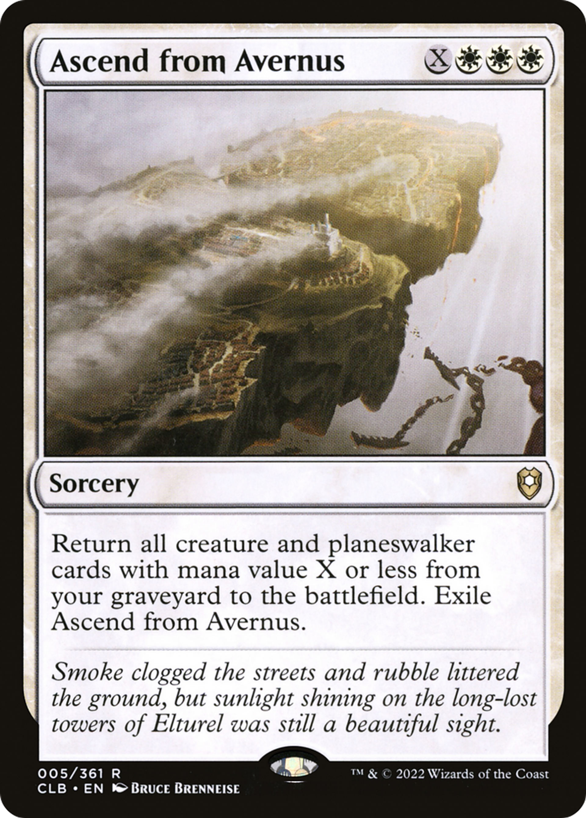 Ascend from Avernus — Commander Legends: Battle for Baldur's Gate — Magic: The Gathering