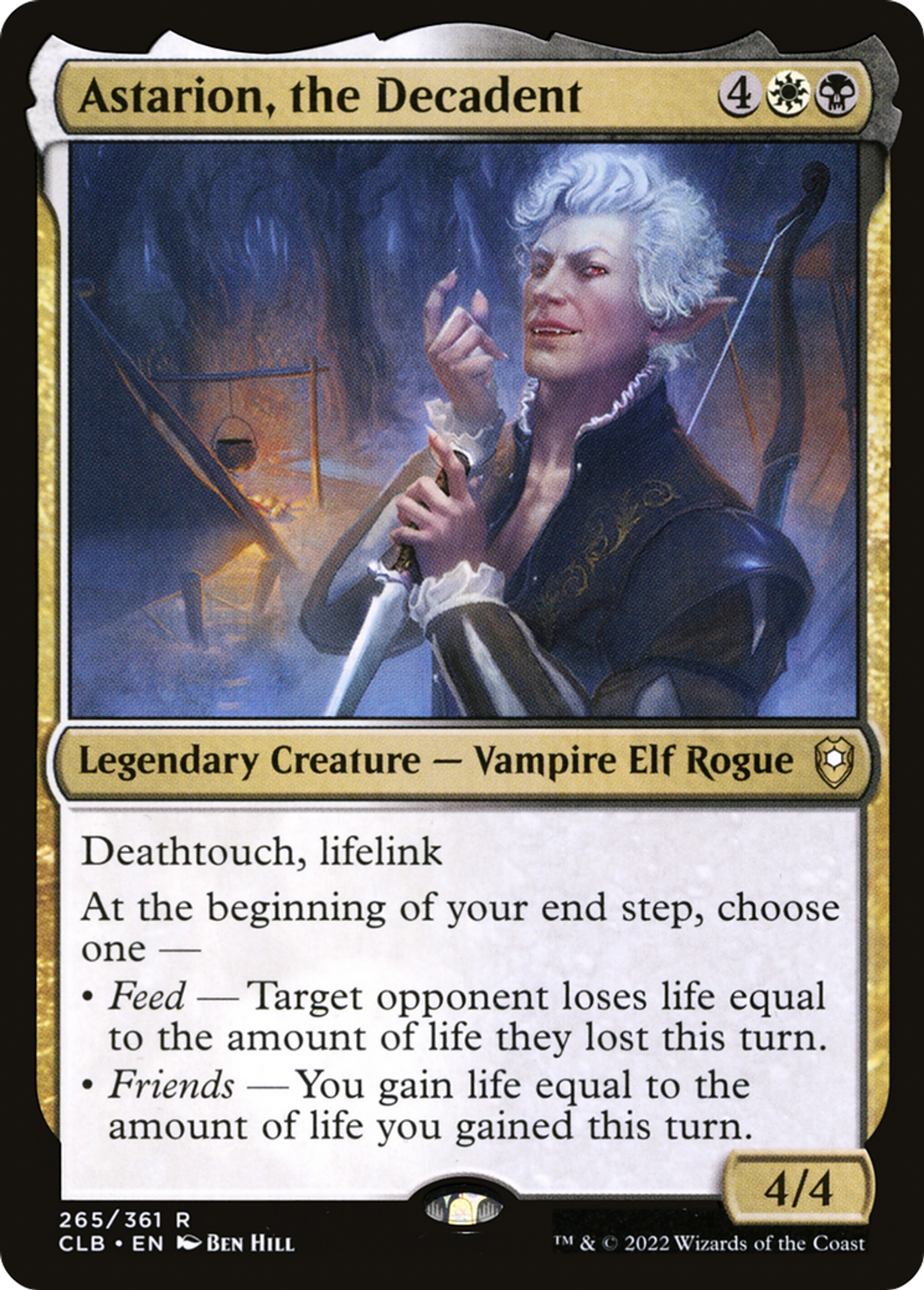 Astarion, le décadent — Commander Legends: Battle for Baldur's Gate — Magic: The Gathering