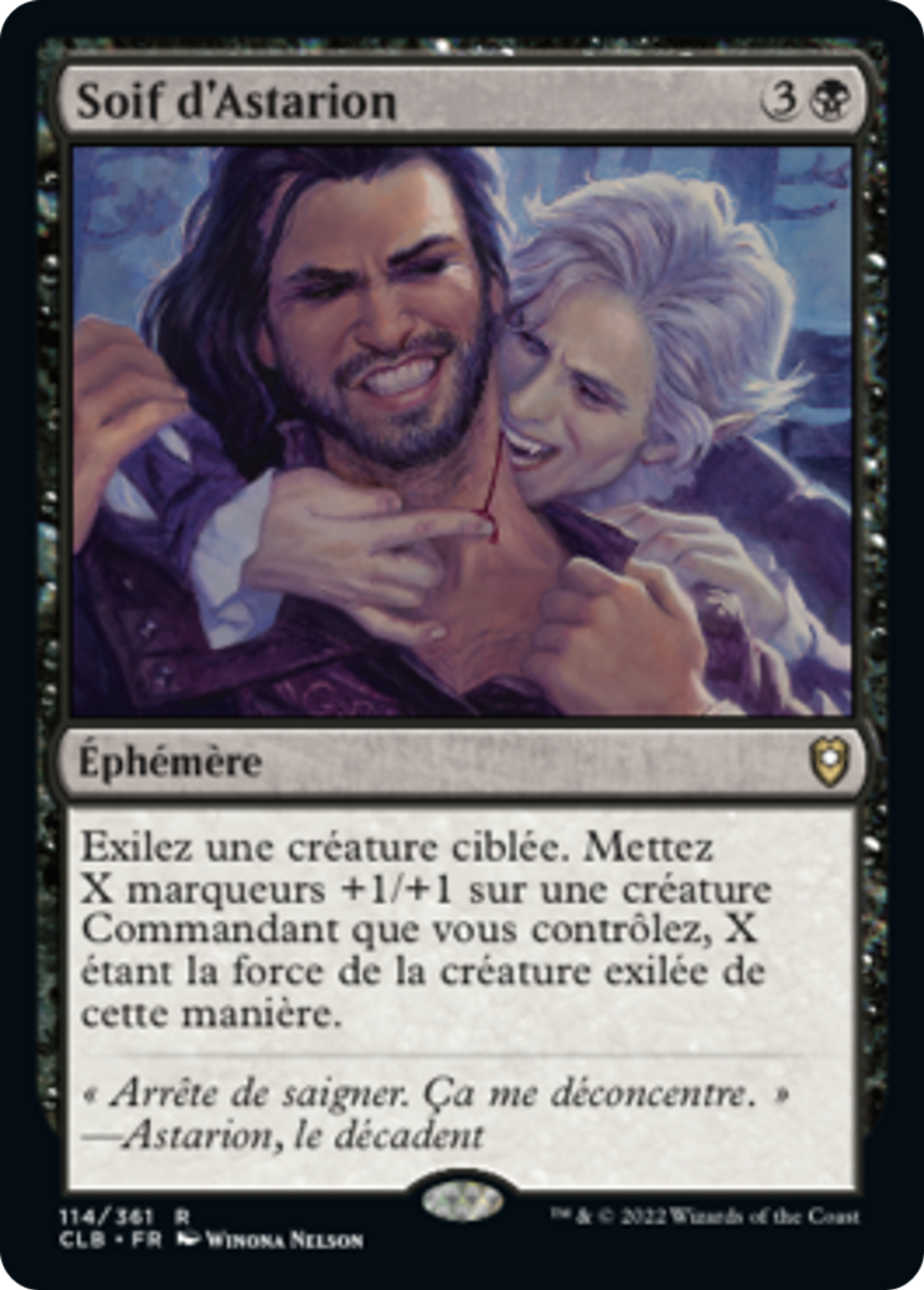 Soif d'Astarion — Commander Legends: Battle for Baldur's Gate — Magic: The Gathering