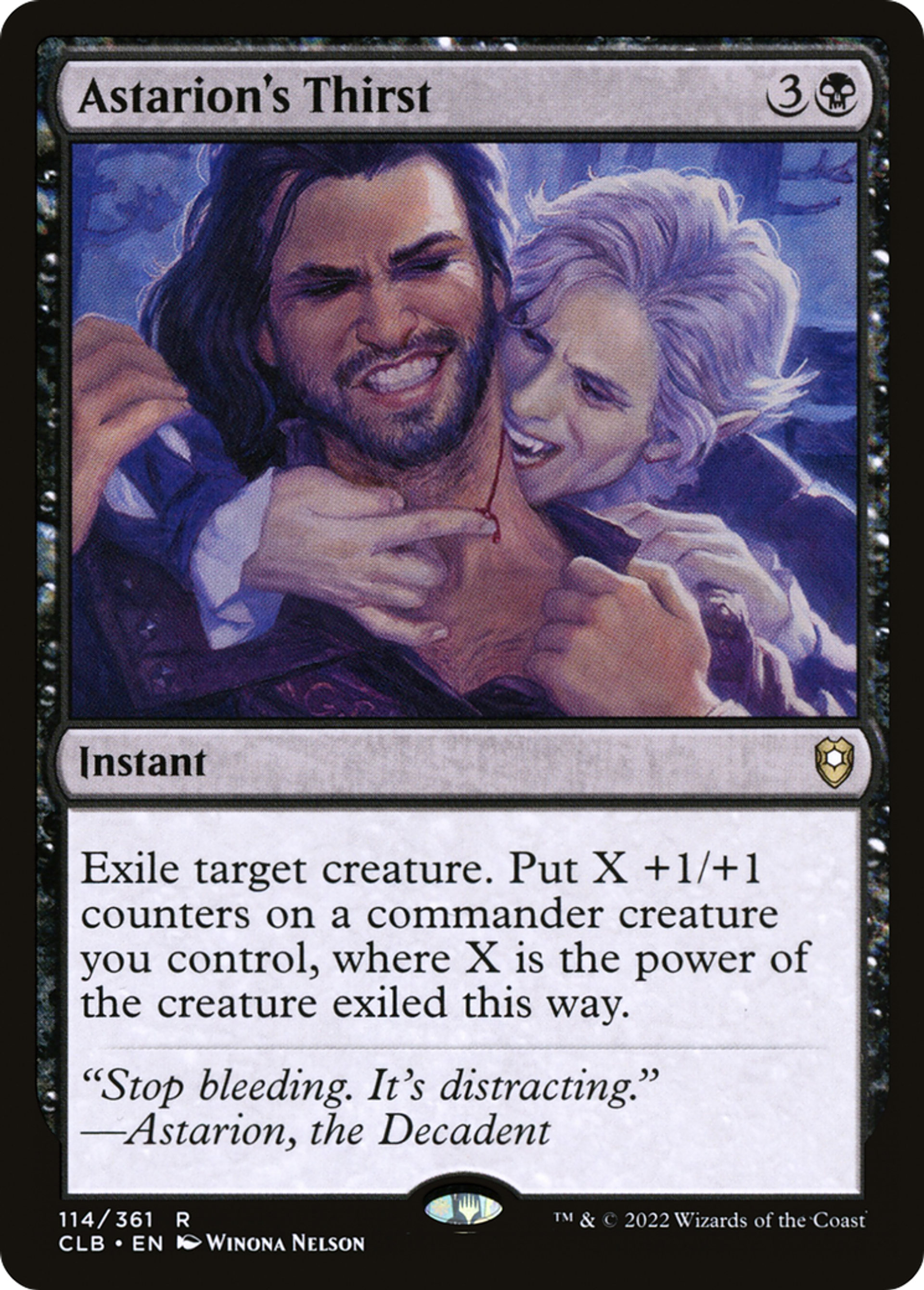 Astarion's Thirst — Commander Legends: Battle for Baldur's Gate — Magic: The Gathering