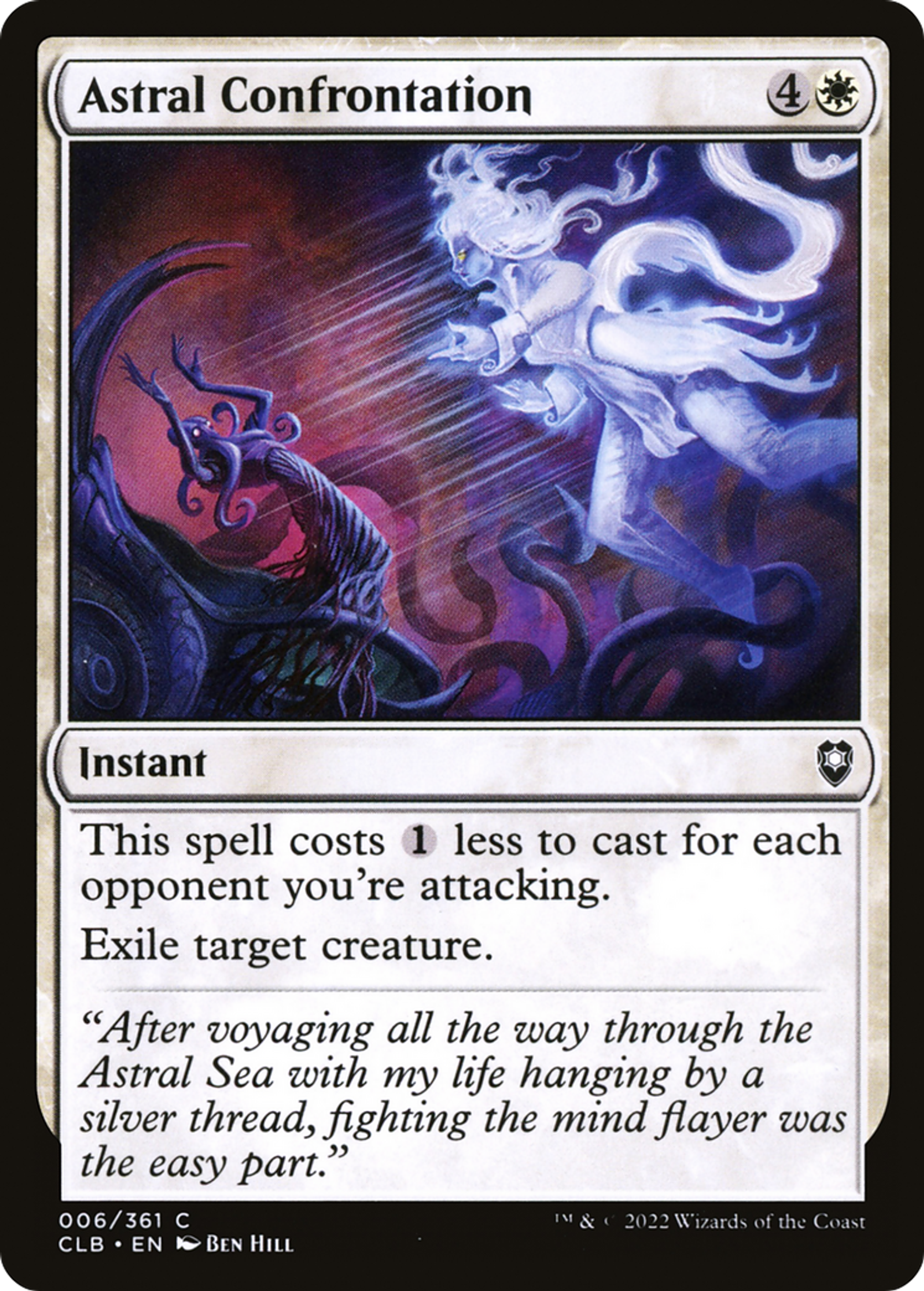 Astral Confrontation — Commander Legends: Battle for Baldur's Gate — Magic: The Gathering