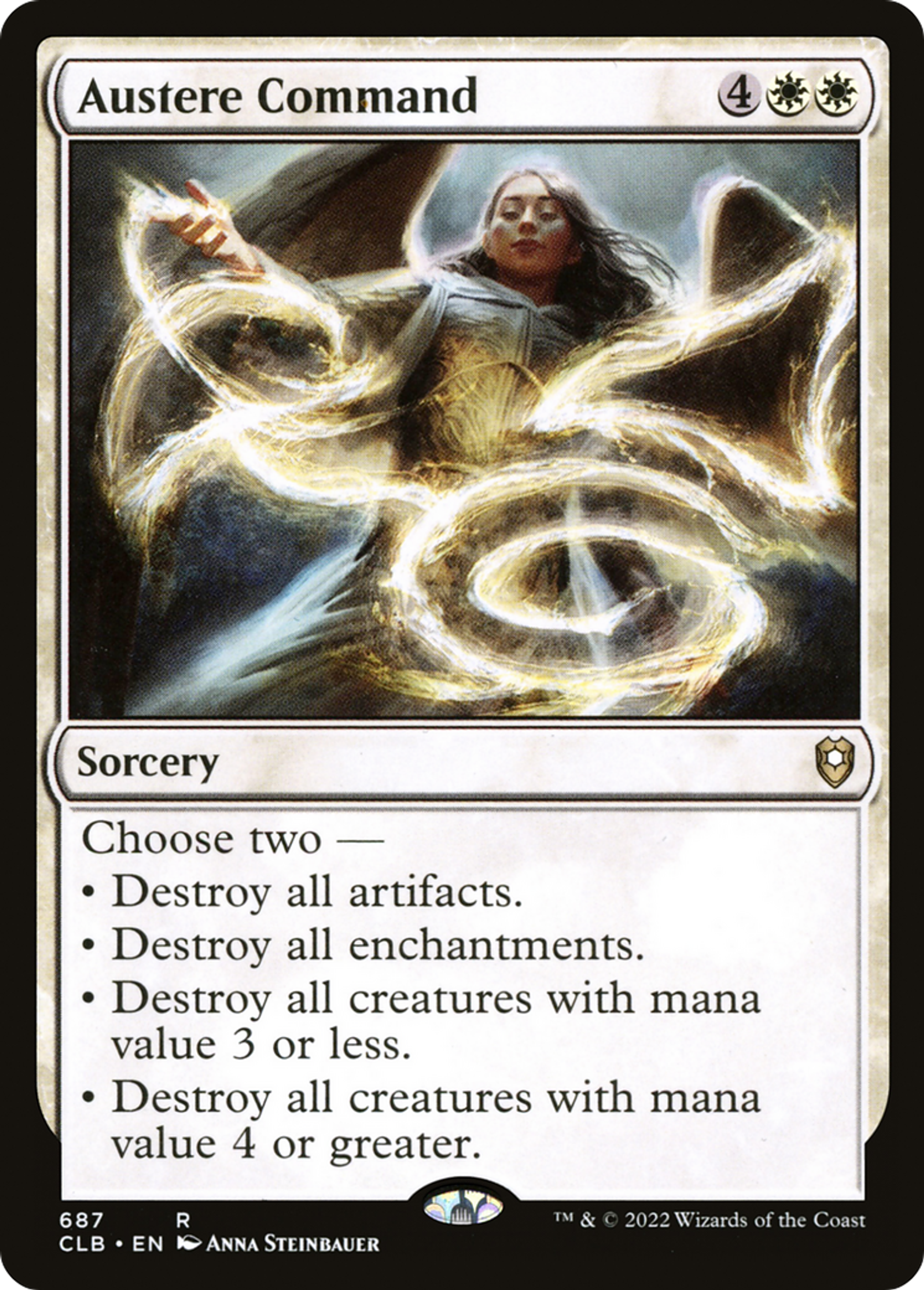 Austere Command — Commander Legends: Battle for Baldur's Gate — Magic: The Gathering