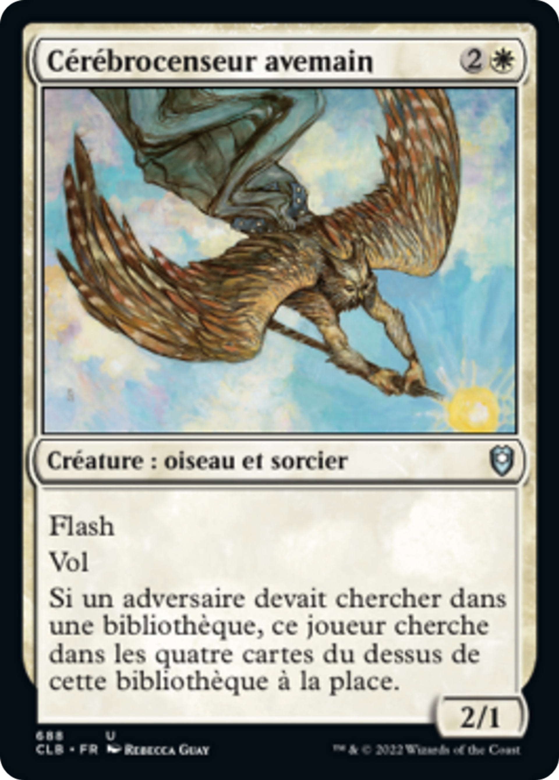 Cérébrocenseur avemain — Commander Legends: Battle for Baldur's Gate — Magic: The Gathering