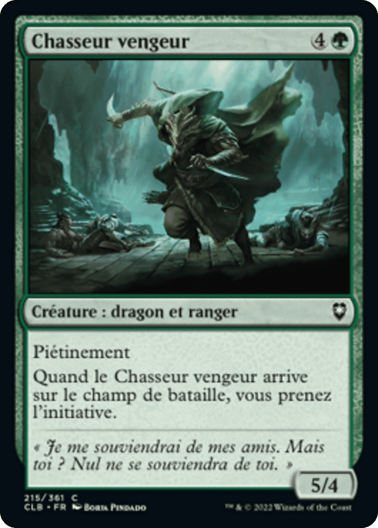 Chasseur vengeur — Commander Legends: Battle for Baldur's Gate — Magic: The Gathering