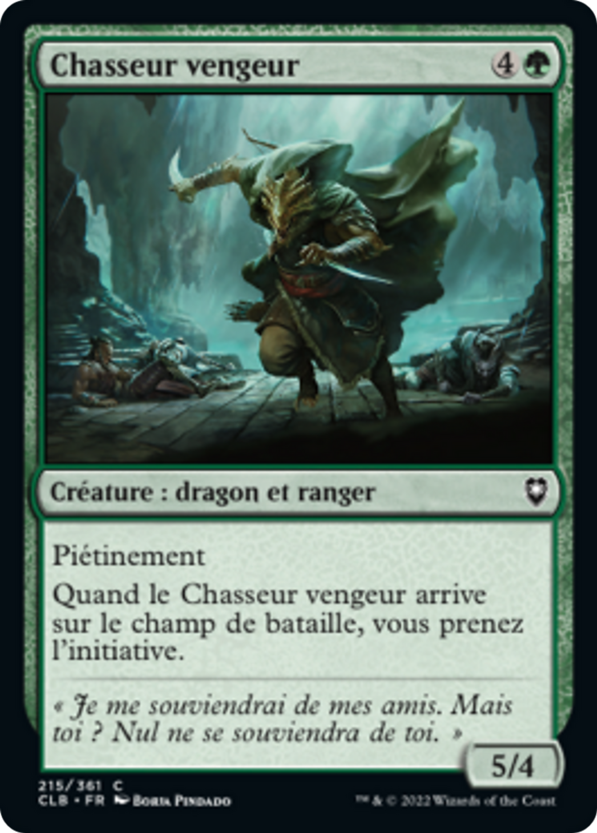 Chasseur vengeur — Commander Legends: Battle for Baldur's Gate — Magic: The Gathering