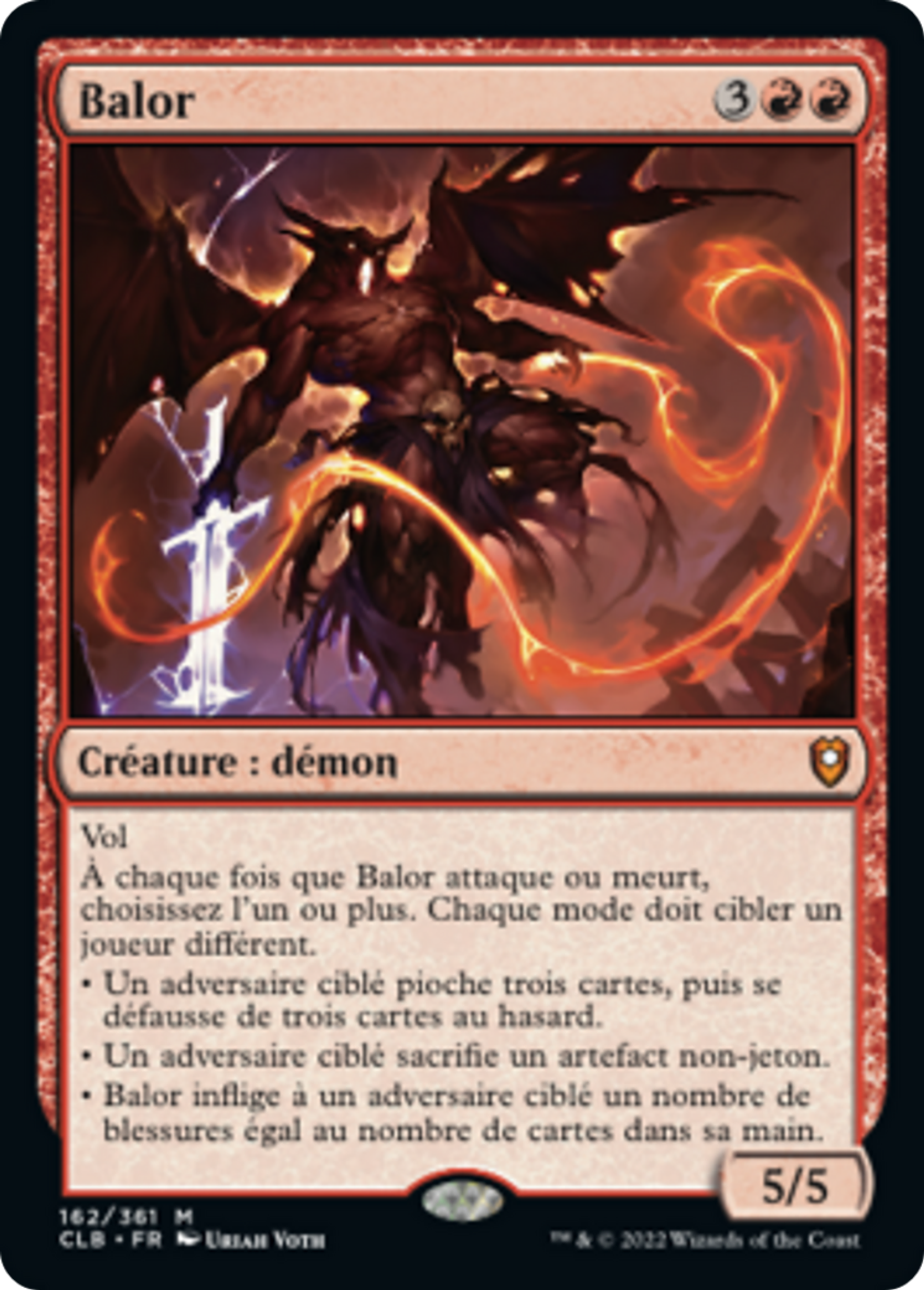 Balor — Commander Legends: Battle for Baldur's Gate — Magic: The Gathering
