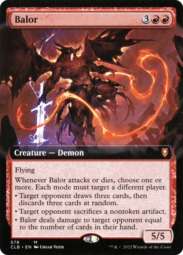 Balor — Commander Legends: Battle for Baldur's Gate — Magic: The Gathering