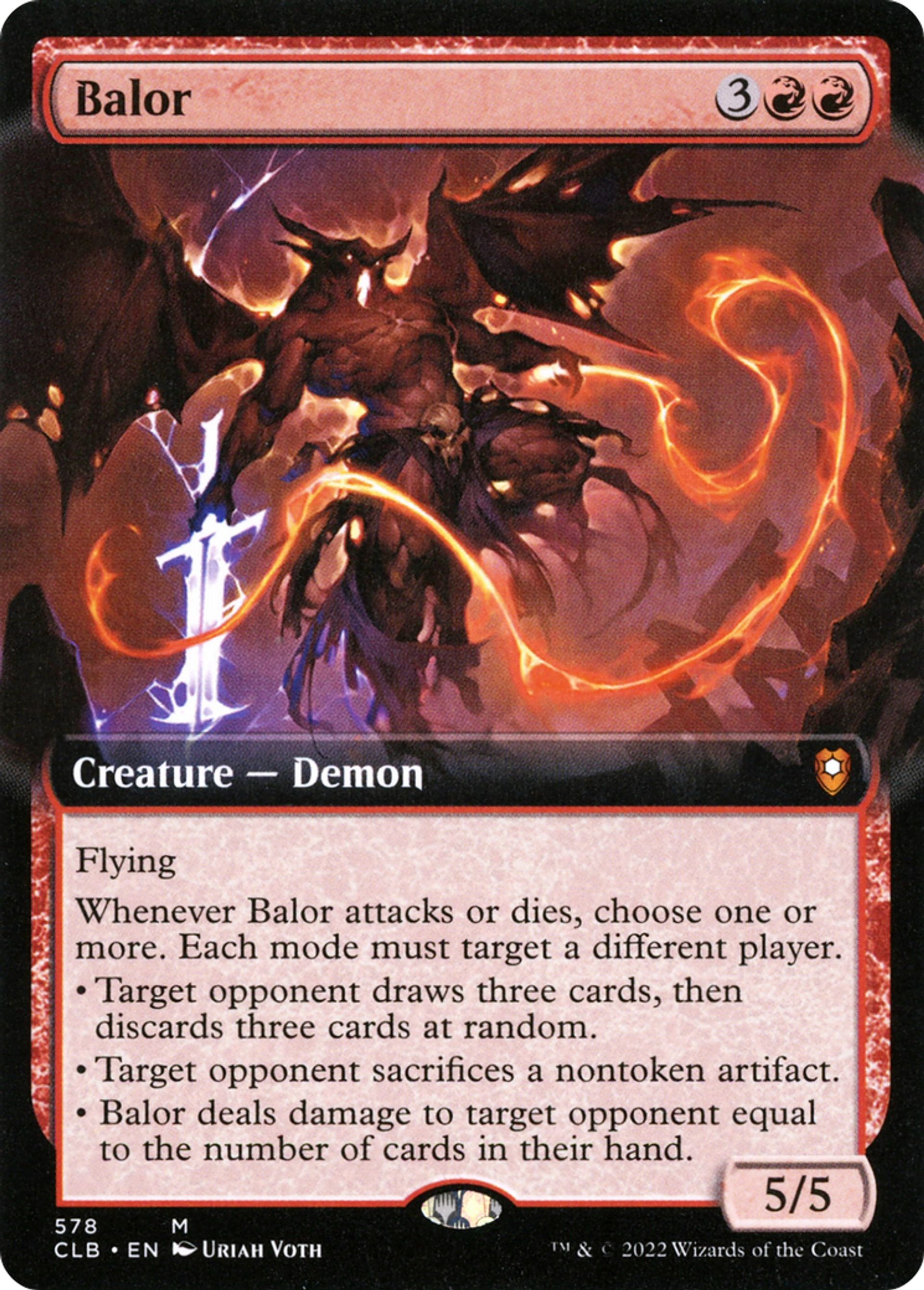 Balor — Commander Legends: Battle for Baldur's Gate — Magic: The Gathering