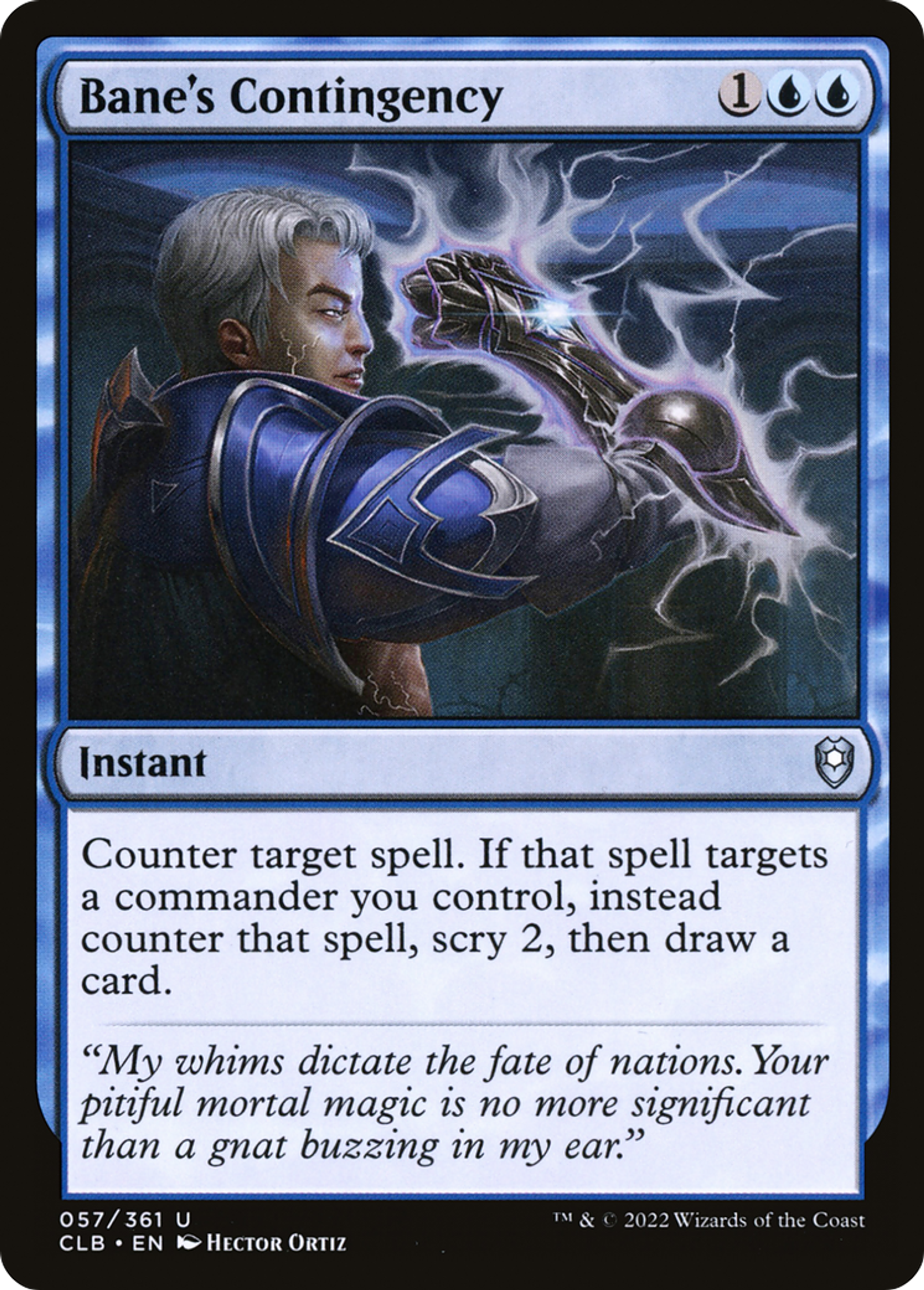 Bane's Contingency — Commander Legends: Battle for Baldur's Gate — Magic: The Gathering