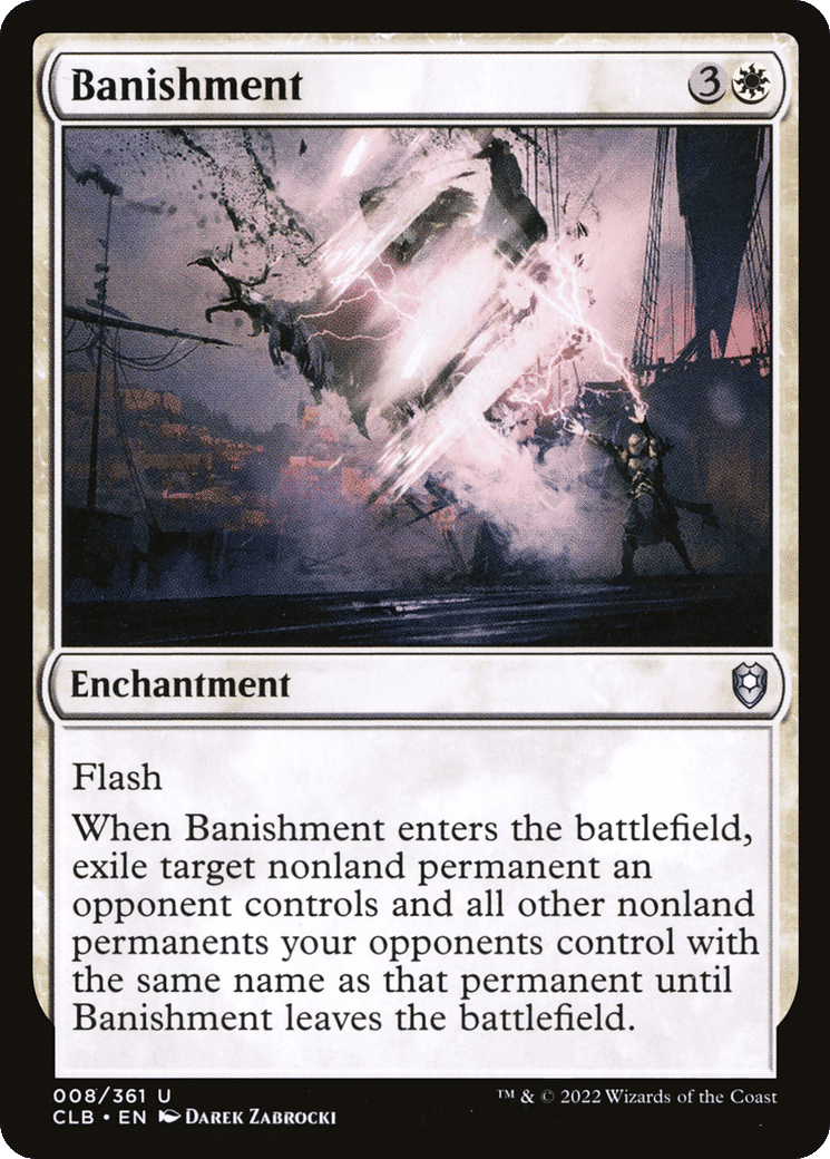 Bannissement — Commander Legends: Battle for Baldur's Gate — Magic: The Gathering
