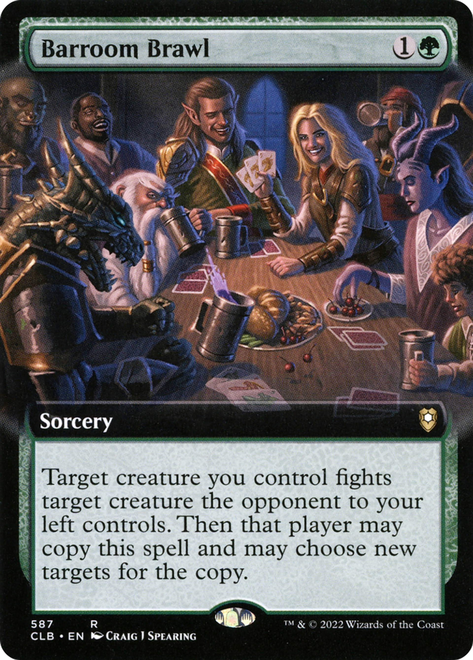 Barroom Brawl — Commander Legends: Battle for Baldur's Gate — Magic: The Gathering