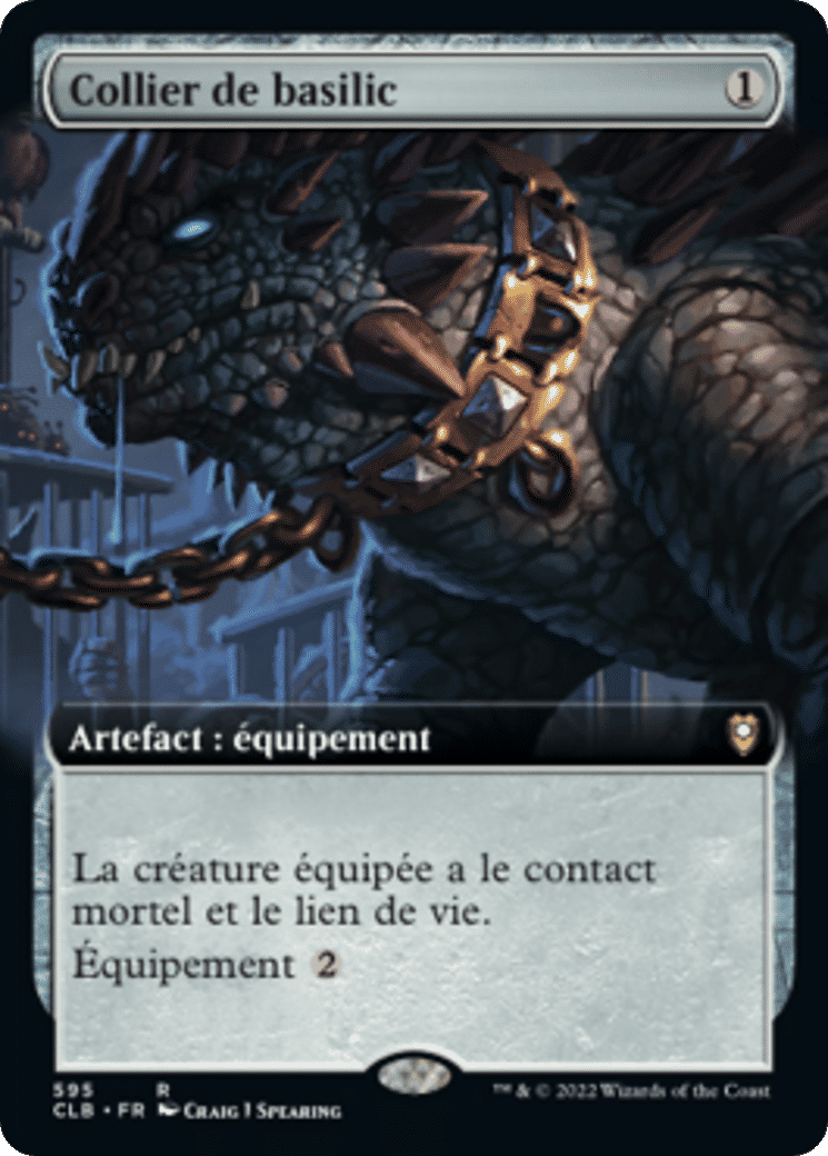 Collier de basilic — Commander Legends: Battle for Baldur's Gate — Magic: The Gathering