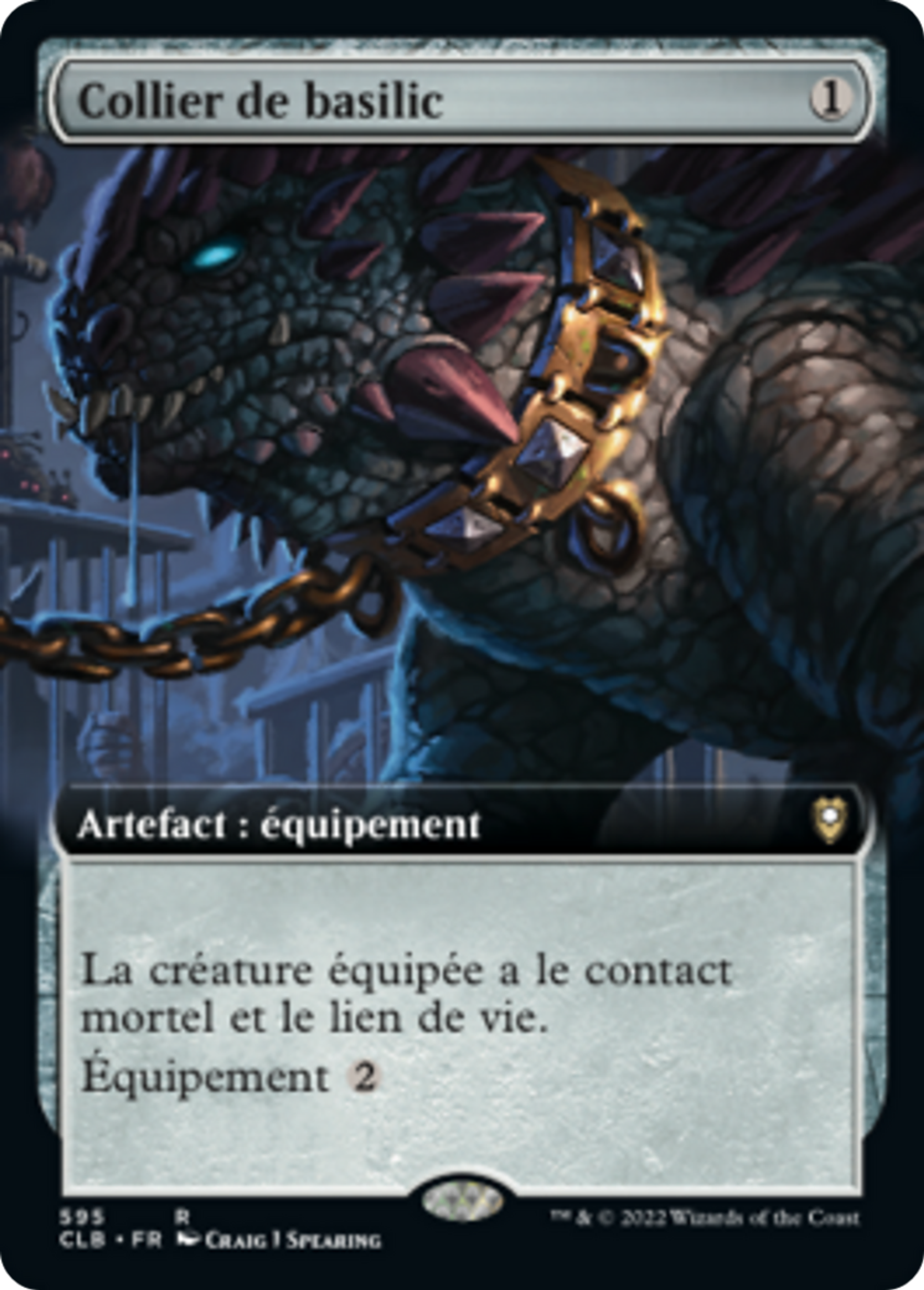 Collier de basilic — Commander Legends: Battle for Baldur's Gate — Magic: The Gathering