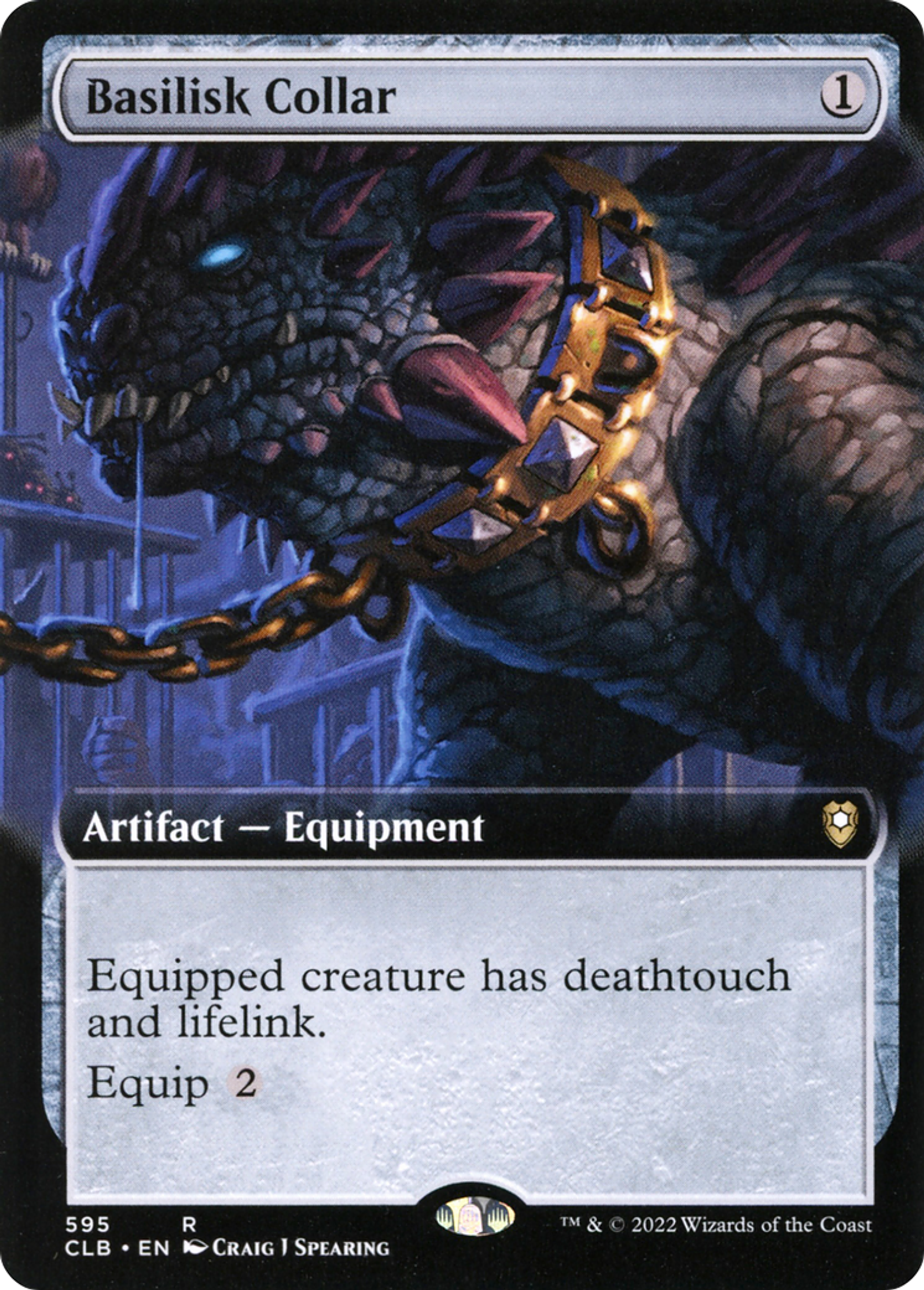 Basilisk Collar — Commander Legends: Battle for Baldur's Gate — Magic: The Gathering