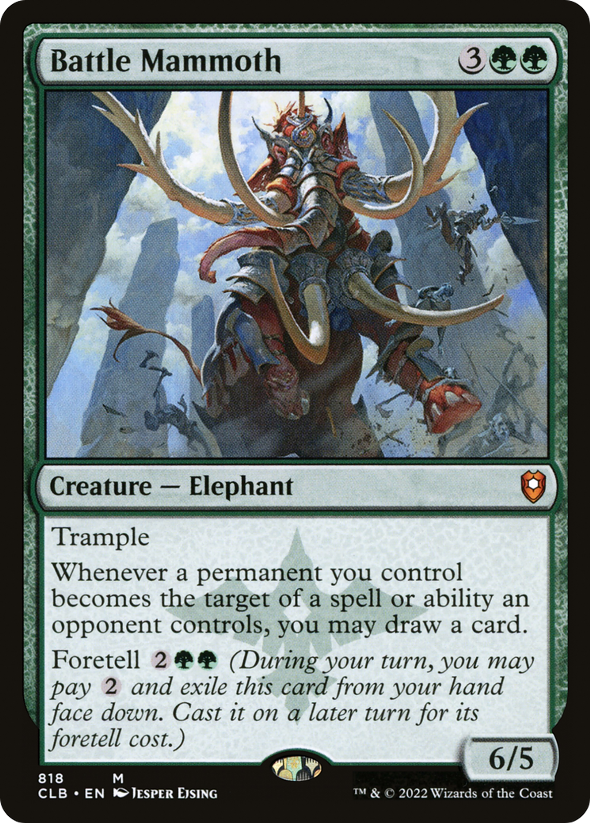 Battle Mammoth — Commander Legends: Battle for Baldur's Gate — Magic: The Gathering
