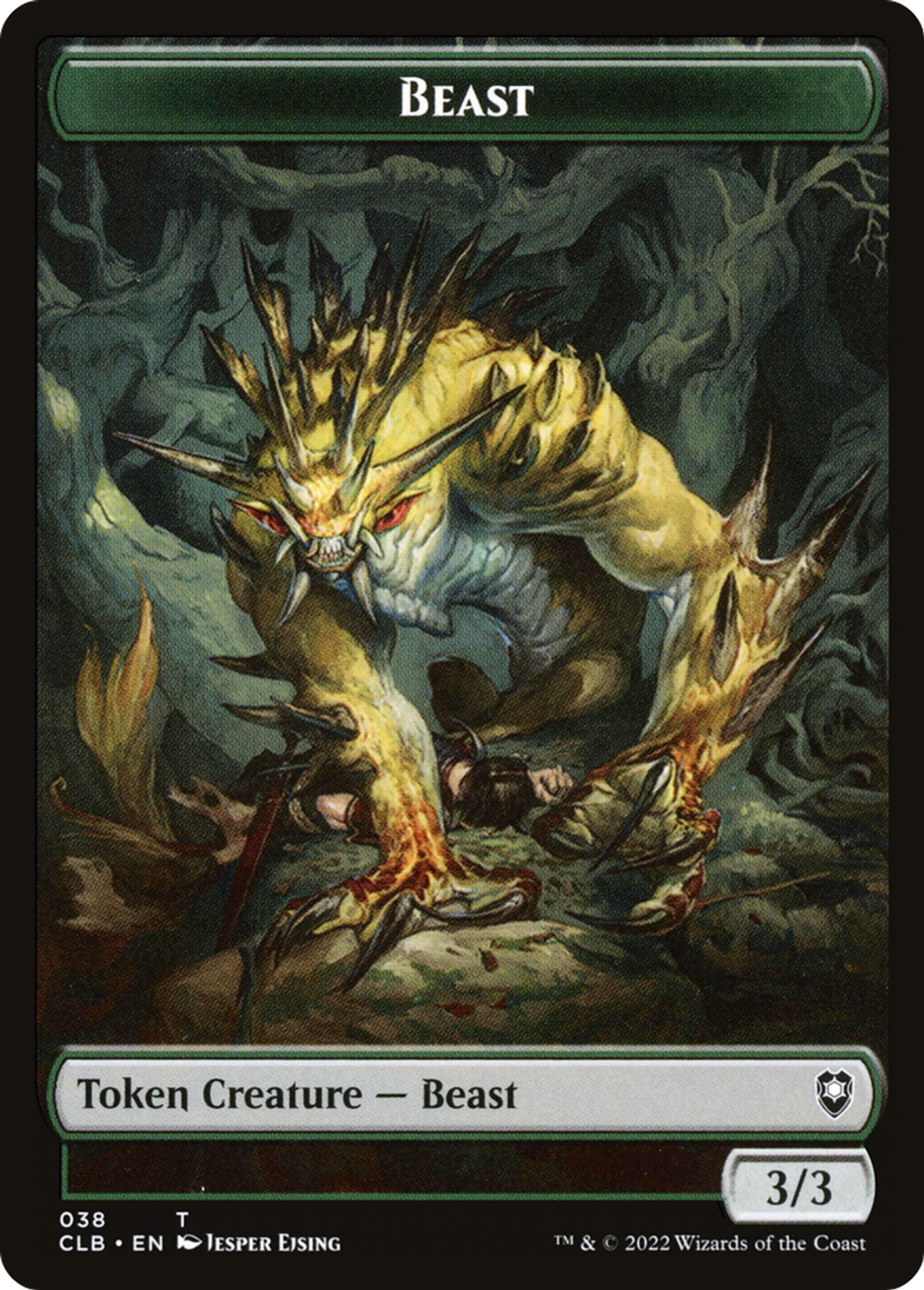 Beast — Commander Legends: Battle for Baldur's Gate — Magic: The Gathering