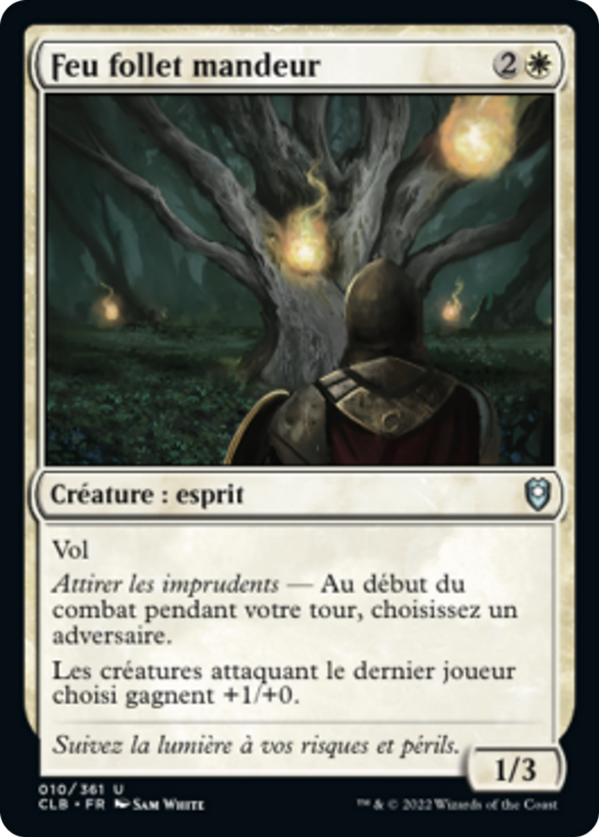 Feu follet mandeur — Commander Legends: Battle for Baldur's Gate — Magic: The Gathering
