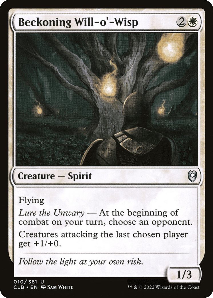 Feu follet mandeur — Commander Legends: Battle for Baldur's Gate — Magic: The Gathering