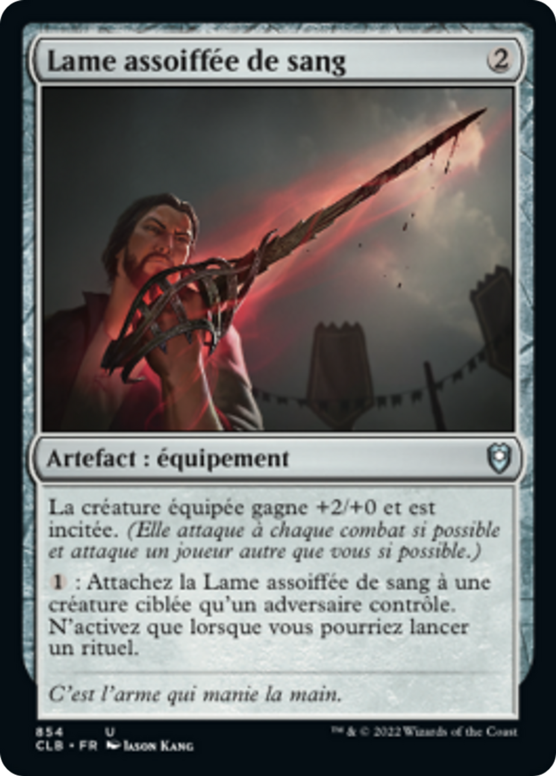 Lame assoiffée de sang — Commander Legends: Battle for Baldur's Gate — Magic: The Gathering