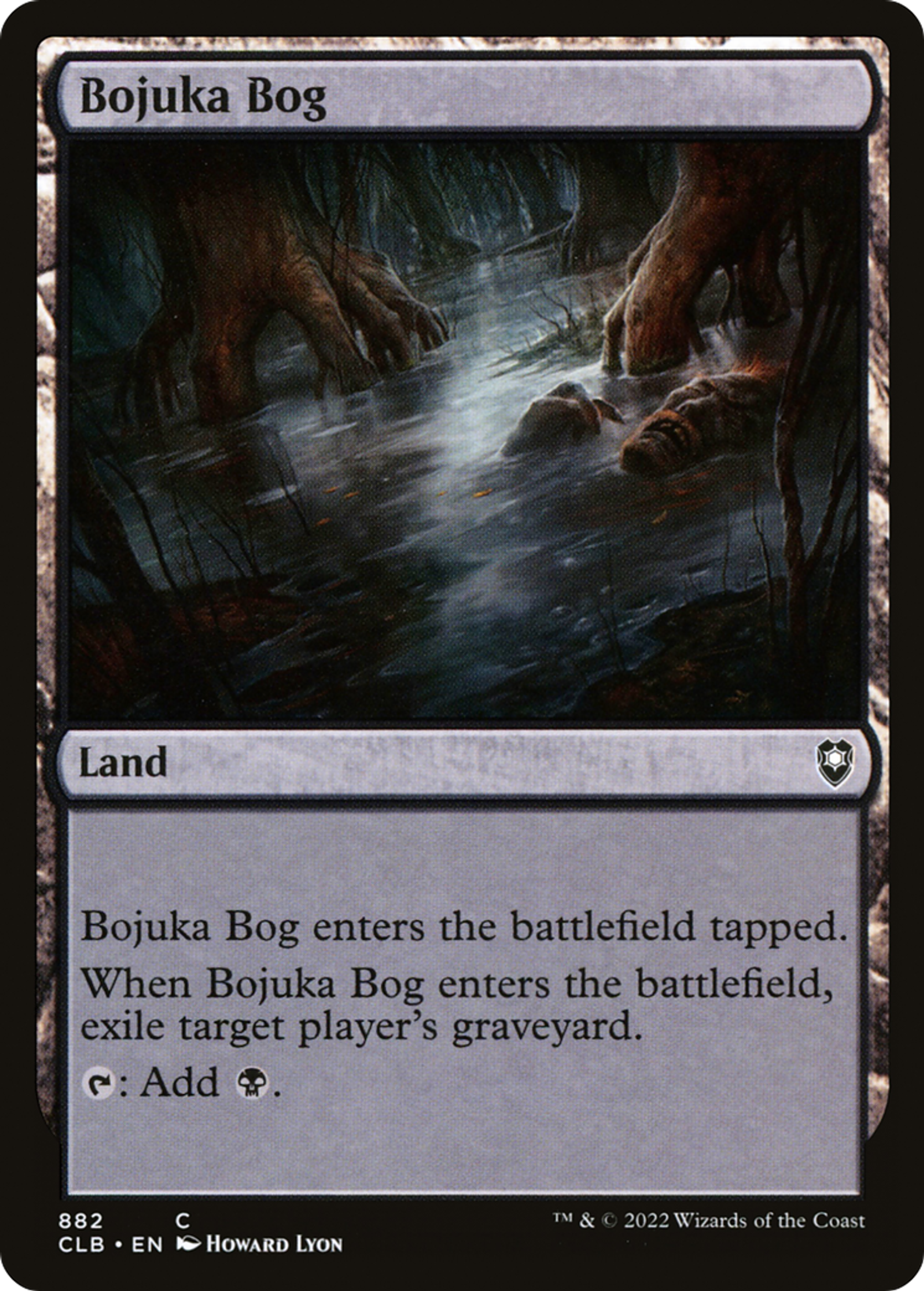 Marécage de Bojuka — Commander Legends: Battle for Baldur's Gate — Magic: The Gathering