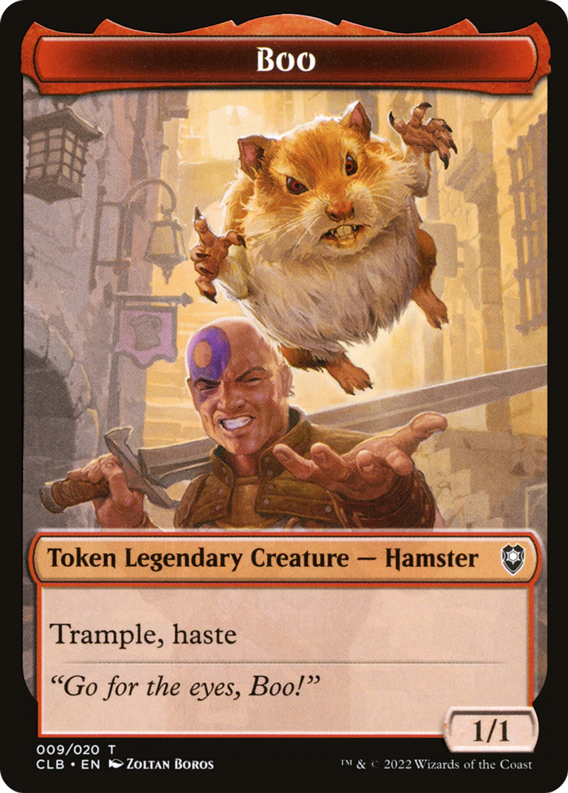 Boo — Commander Legends: Battle for Baldur's Gate — Magic: The Gathering
