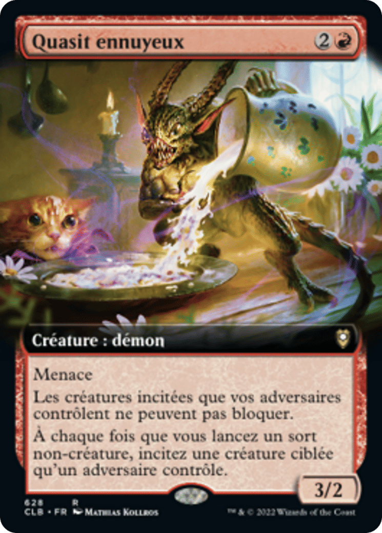 Quasit ennuyeux — Commander Legends: Battle for Baldur's Gate — Magic: The Gathering