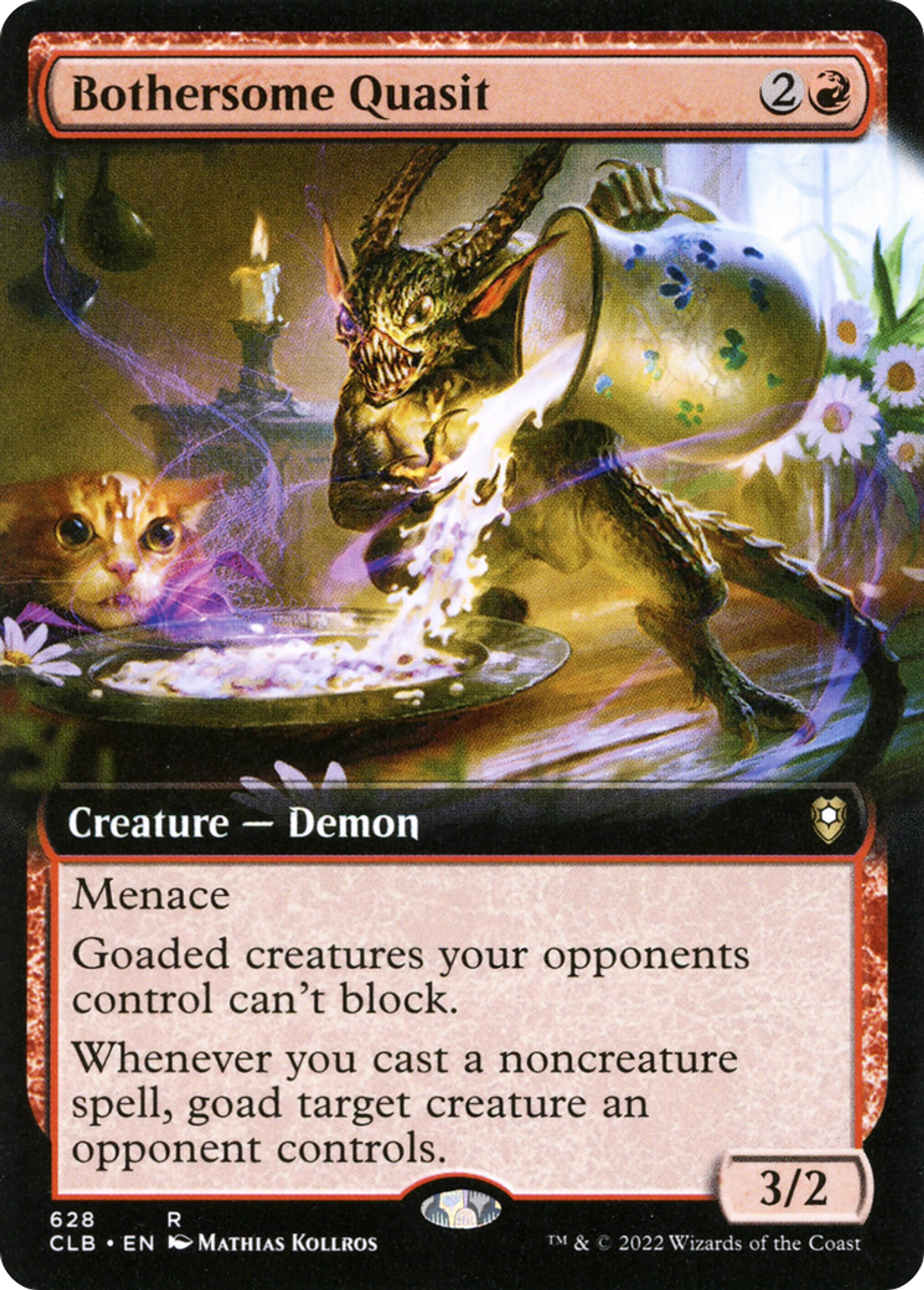 Bothersome Quasit — Commander Legends: Battle for Baldur's Gate — Magic: The Gathering