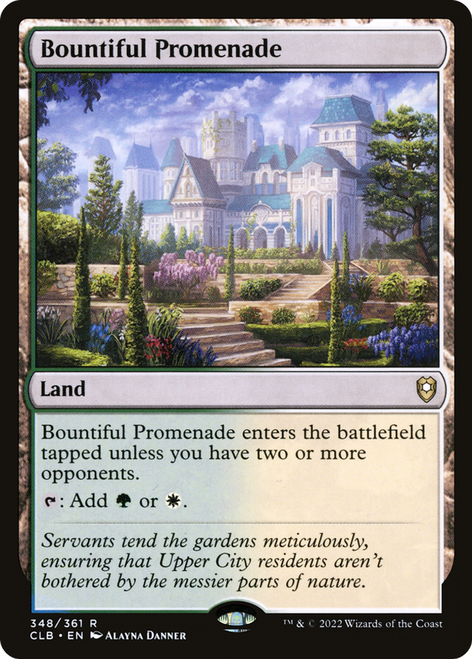 Promenade généreuse — Commander Legends: Battle for Baldur's Gate — Magic: The Gathering