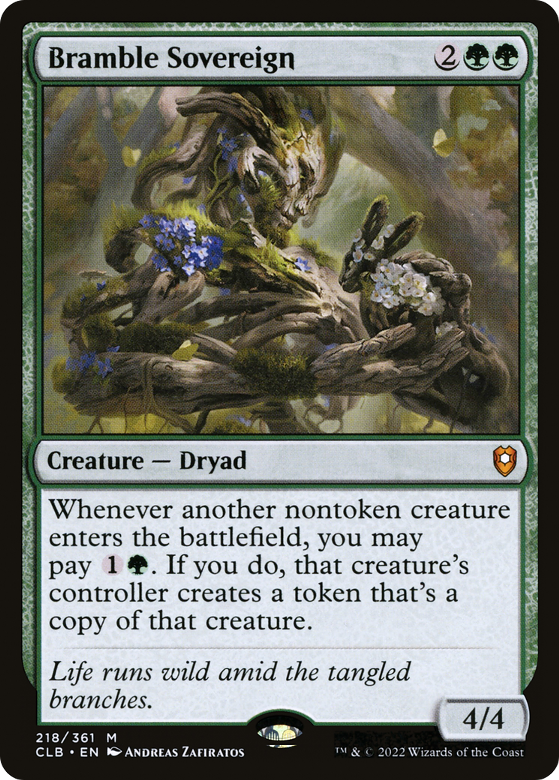 Bramble Sovereign — Commander Legends: Battle for Baldur's Gate — Magic: The Gathering
