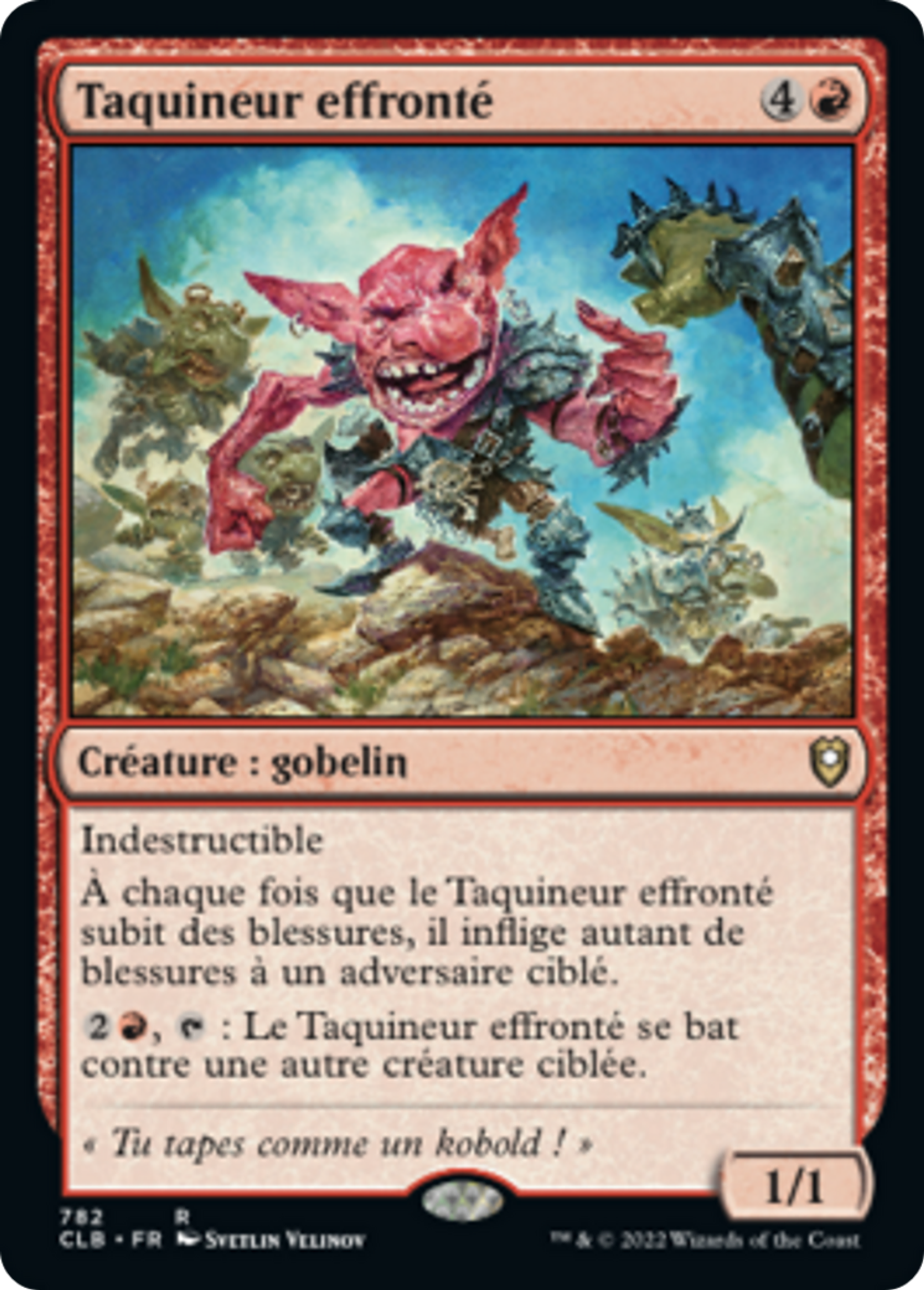 Taquineur effronté — Commander Legends: Battle for Baldur's Gate — Magic: The Gathering
