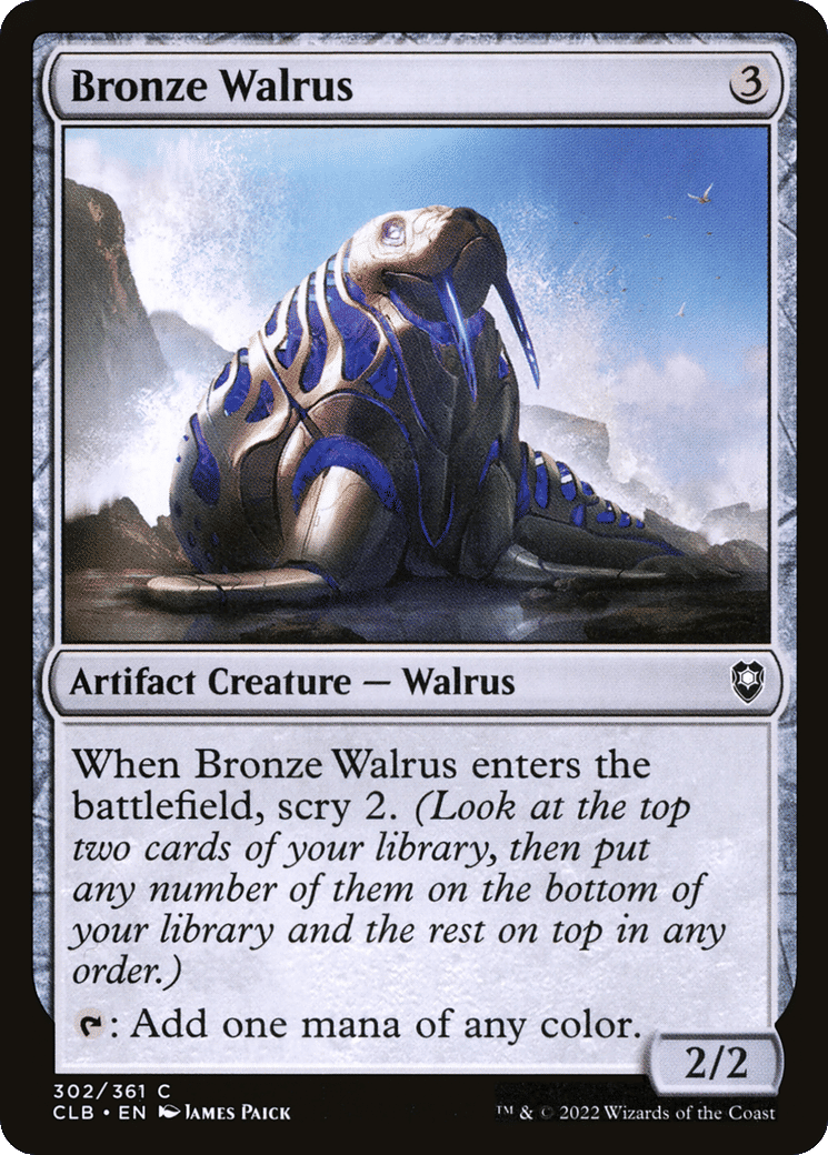 Morse de bronze — Commander Legends: Battle for Baldur's Gate — Magic: The Gathering