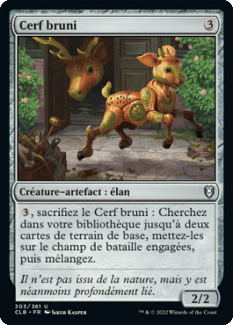 Cerf bruni — Commander Legends: Battle for Baldur's Gate — Magic: The Gathering