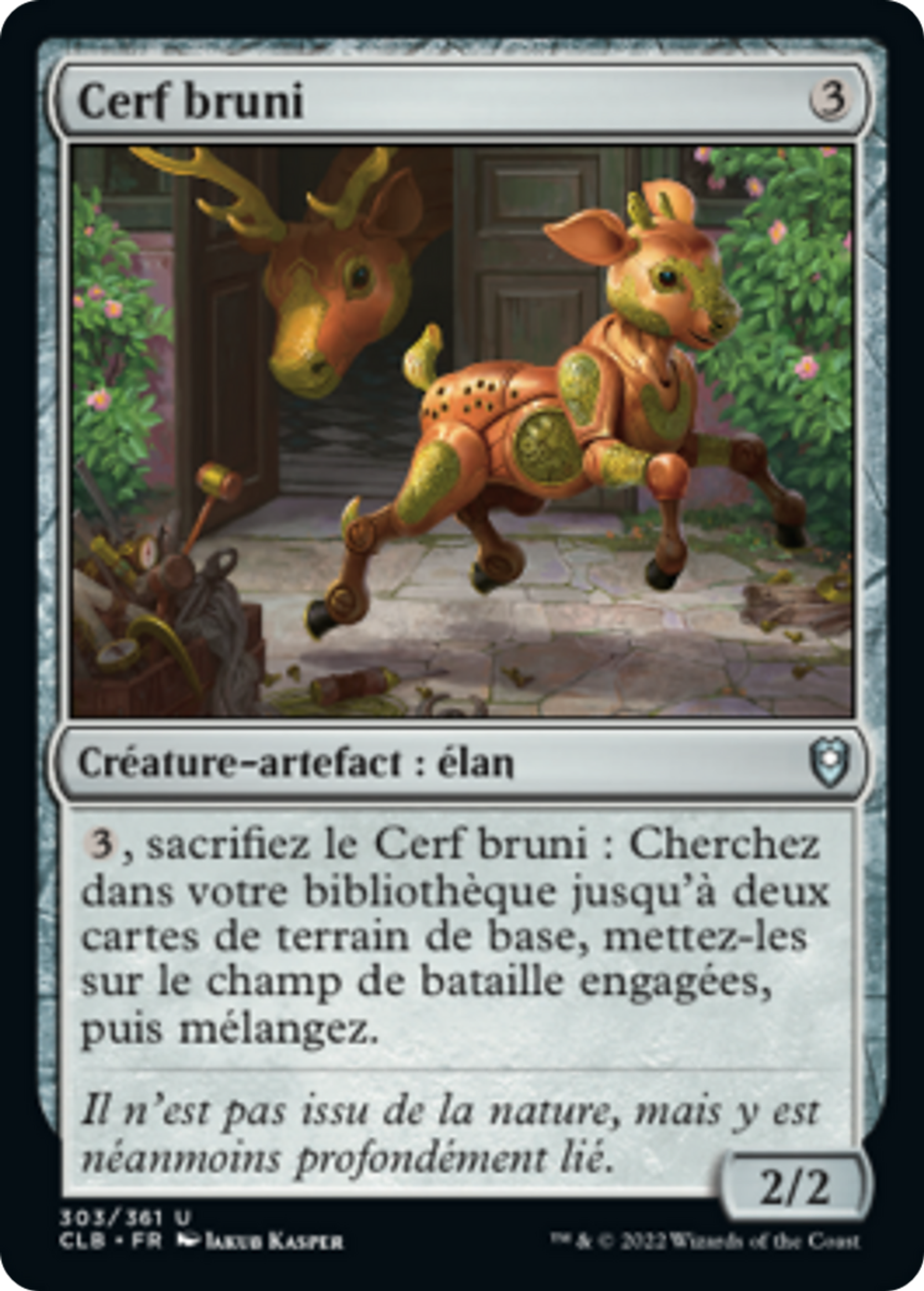 Cerf bruni — Commander Legends: Battle for Baldur's Gate — Magic: The Gathering