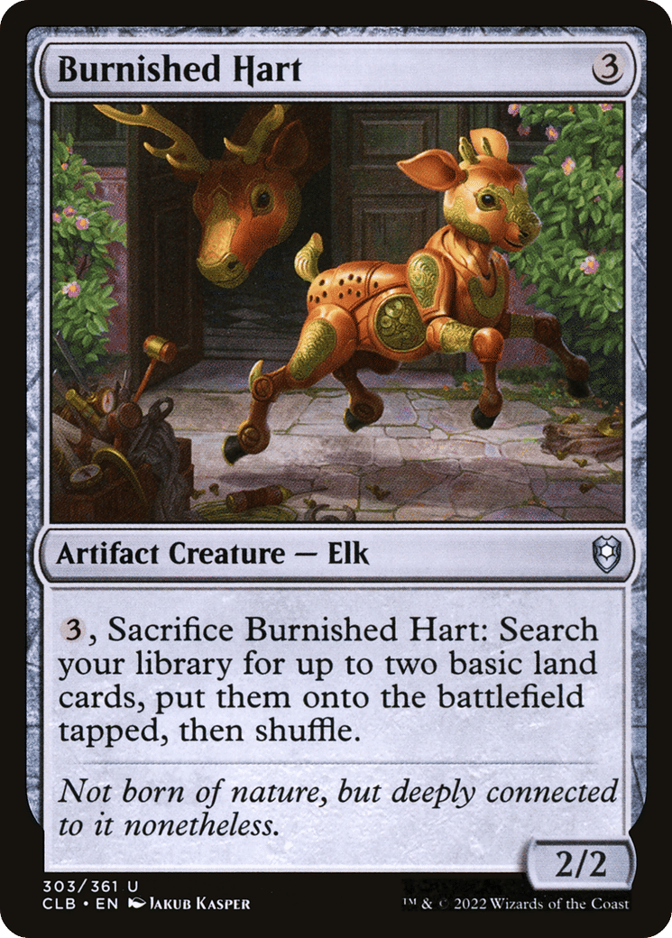 Burnished Hart — Commander Legends: Battle for Baldur's Gate — Magic: The Gathering