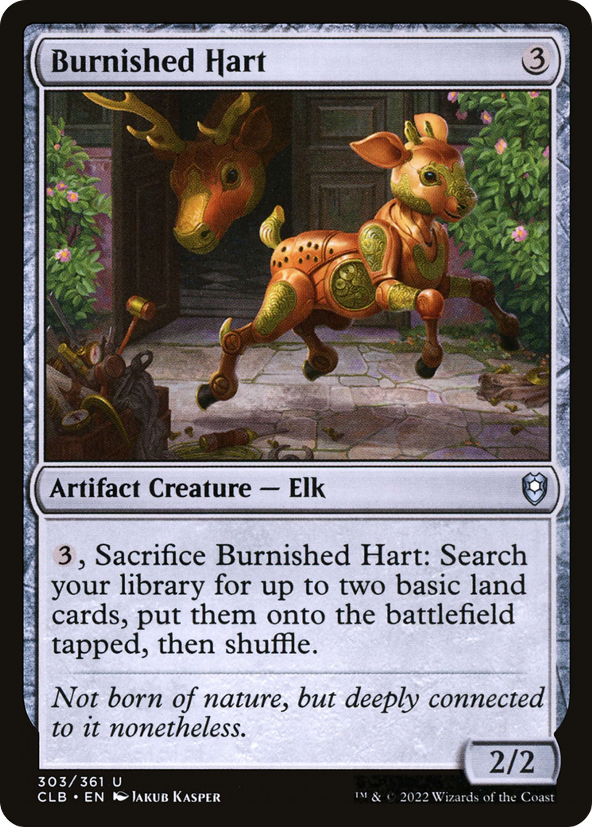 Burnished Hart — Commander Legends: Battle for Baldur's Gate — Magic: The Gathering