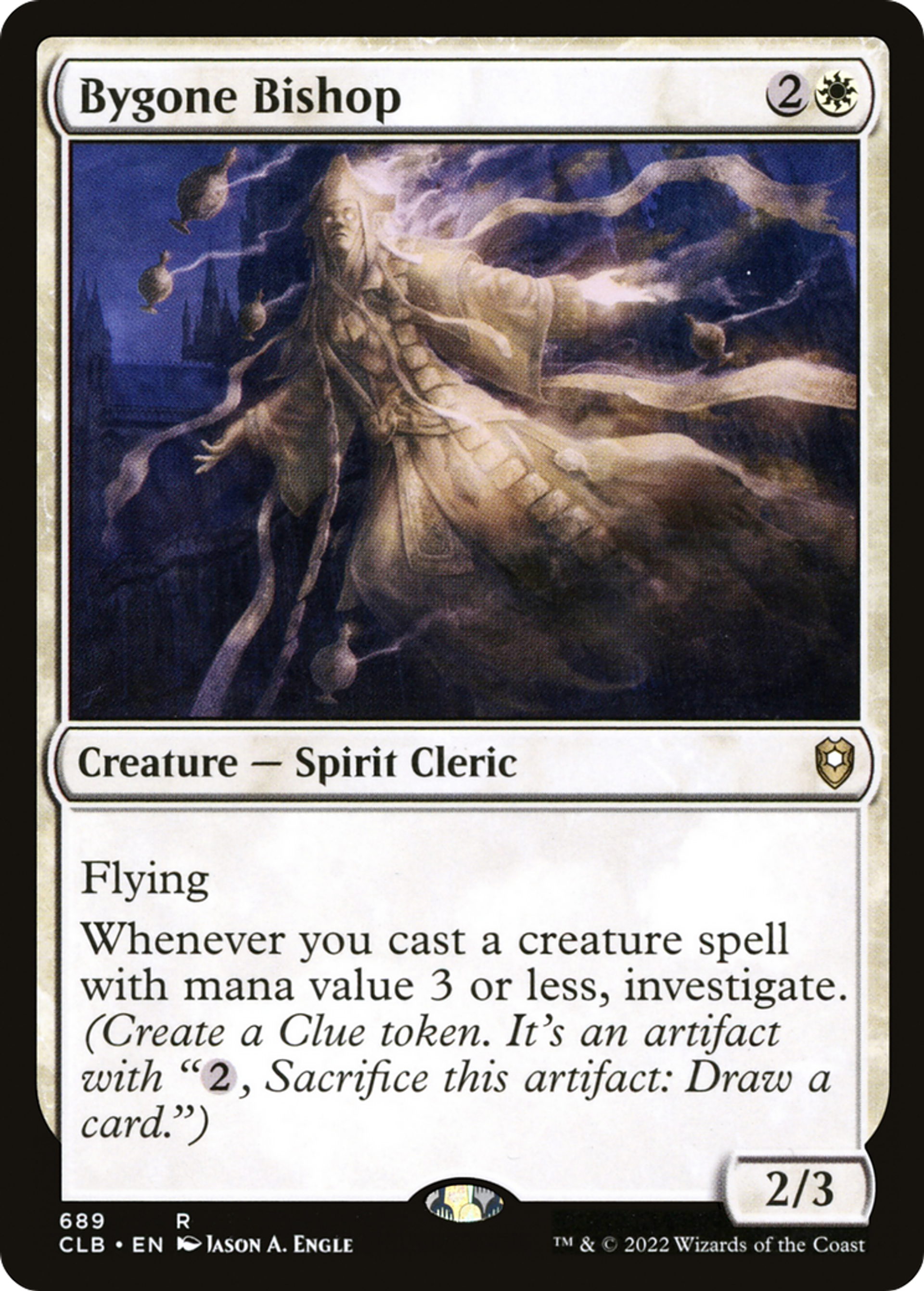 Bygone Bishop — Commander Legends: Battle for Baldur's Gate — Magic: The Gathering