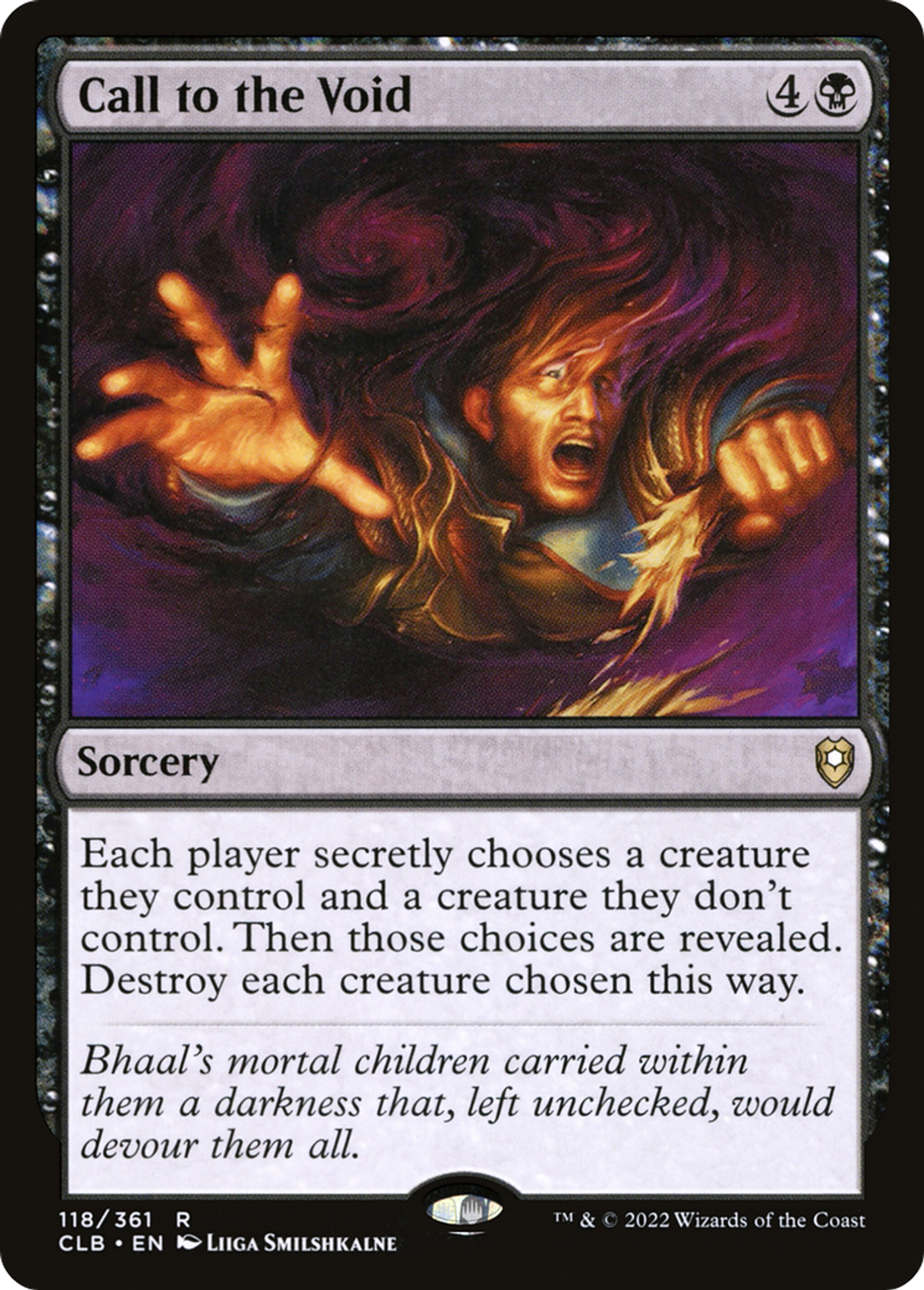 Call to the Void — Commander Legends: Battle for Baldur's Gate — Magic: The Gathering