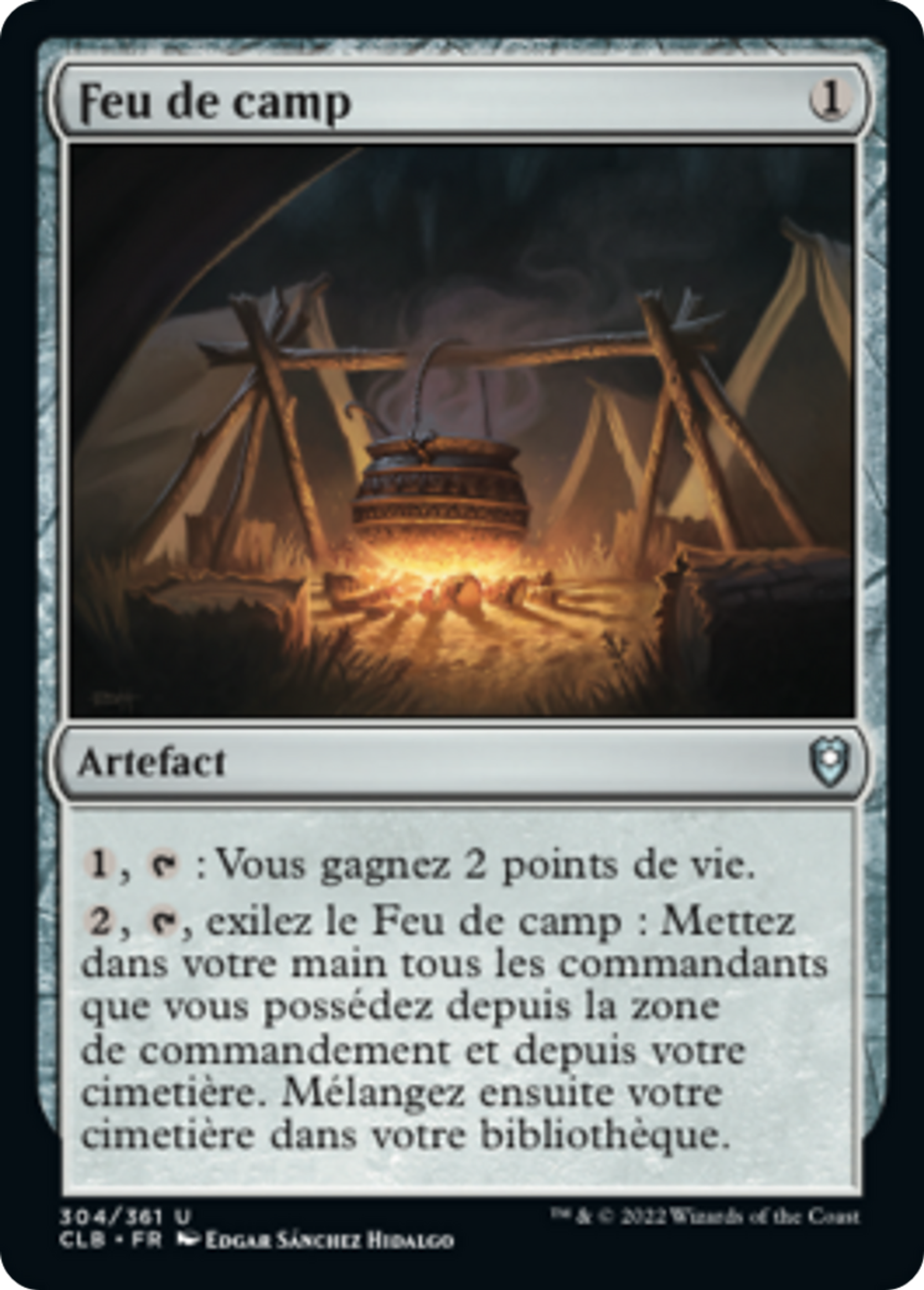 Feu de camp — Commander Legends: Battle for Baldur's Gate — Magic: The Gathering