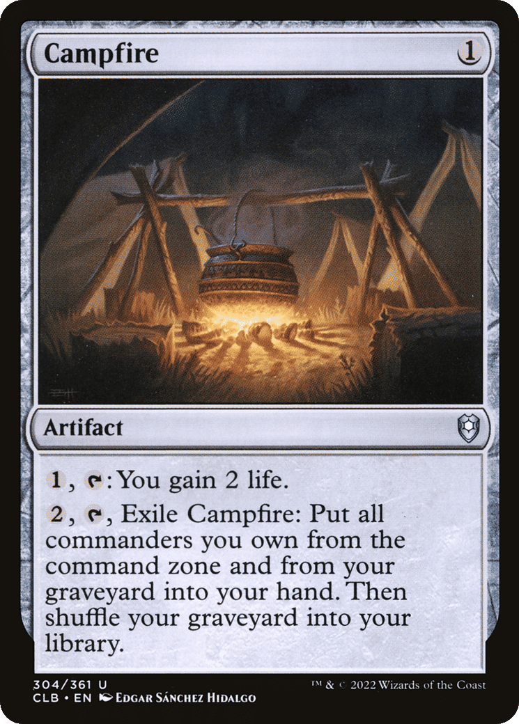 Campfire — Commander Legends: Battle for Baldur's Gate — Magic: The Gathering