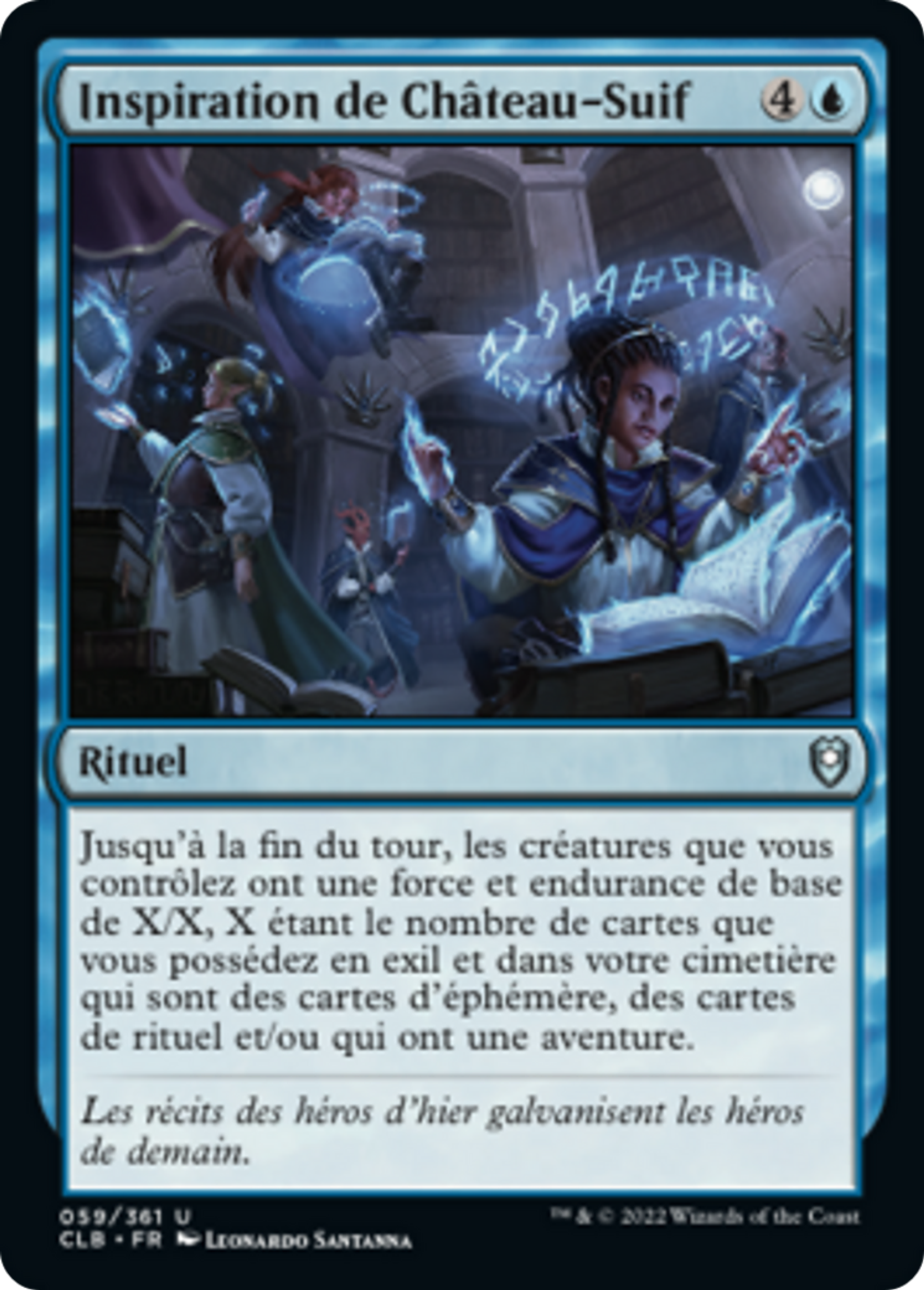 Inspiration de Château-Suif — Commander Legends: Battle for Baldur's Gate — Magic: The Gathering