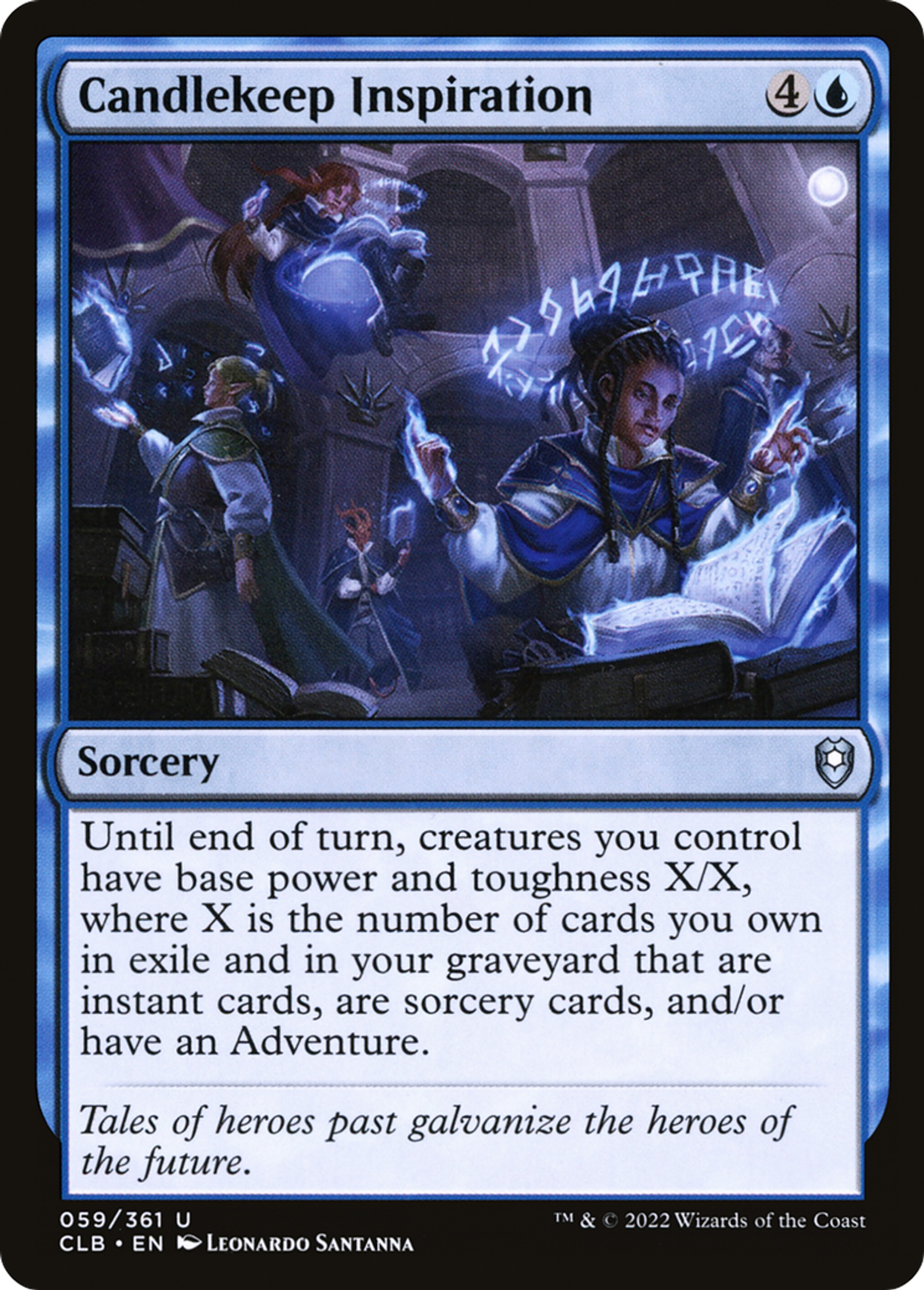 Candlekeep Inspiration — Commander Legends: Battle for Baldur's Gate — Magic: The Gathering