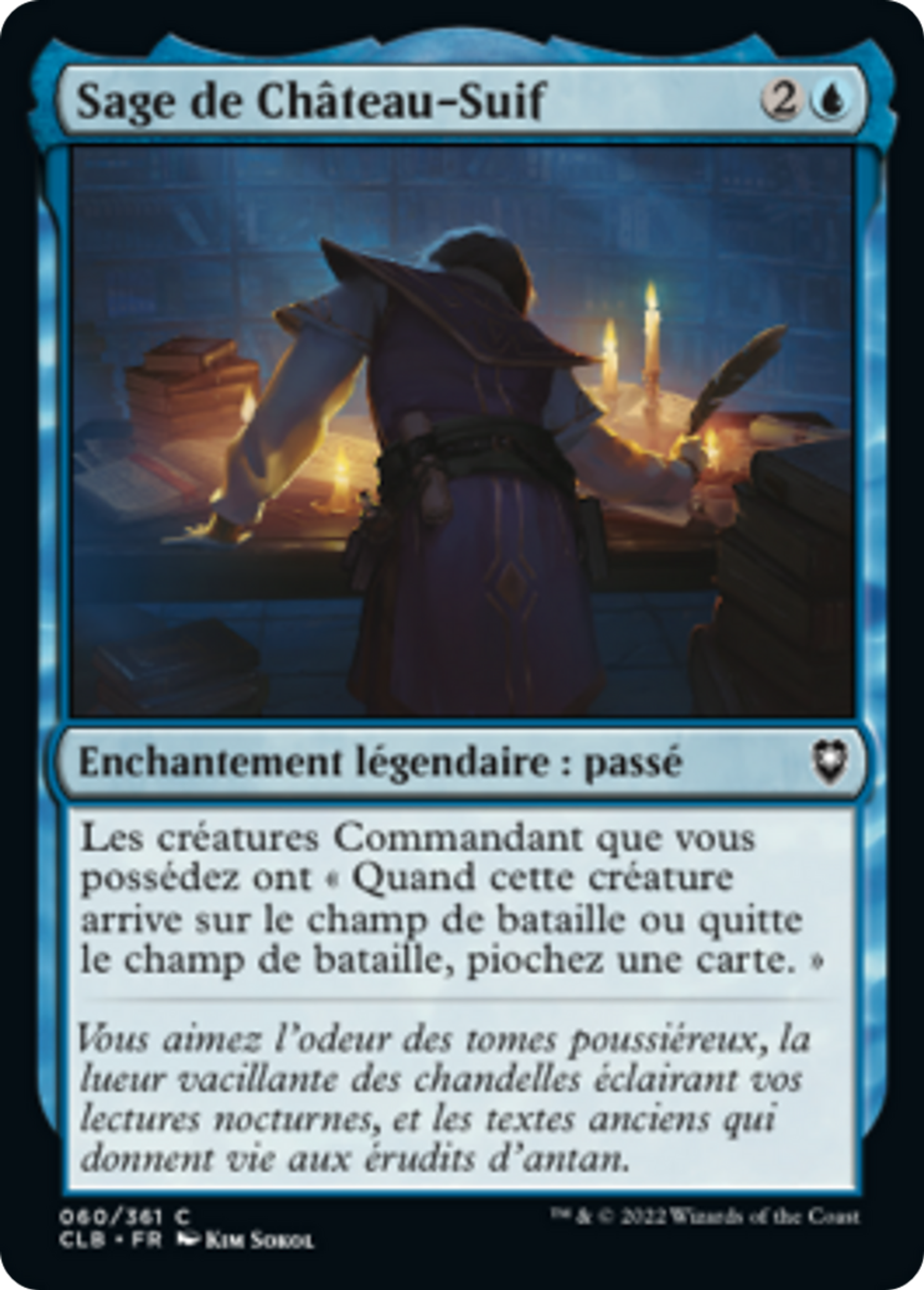 Sage de Château-Suif — Commander Legends: Battle for Baldur's Gate — Magic: The Gathering