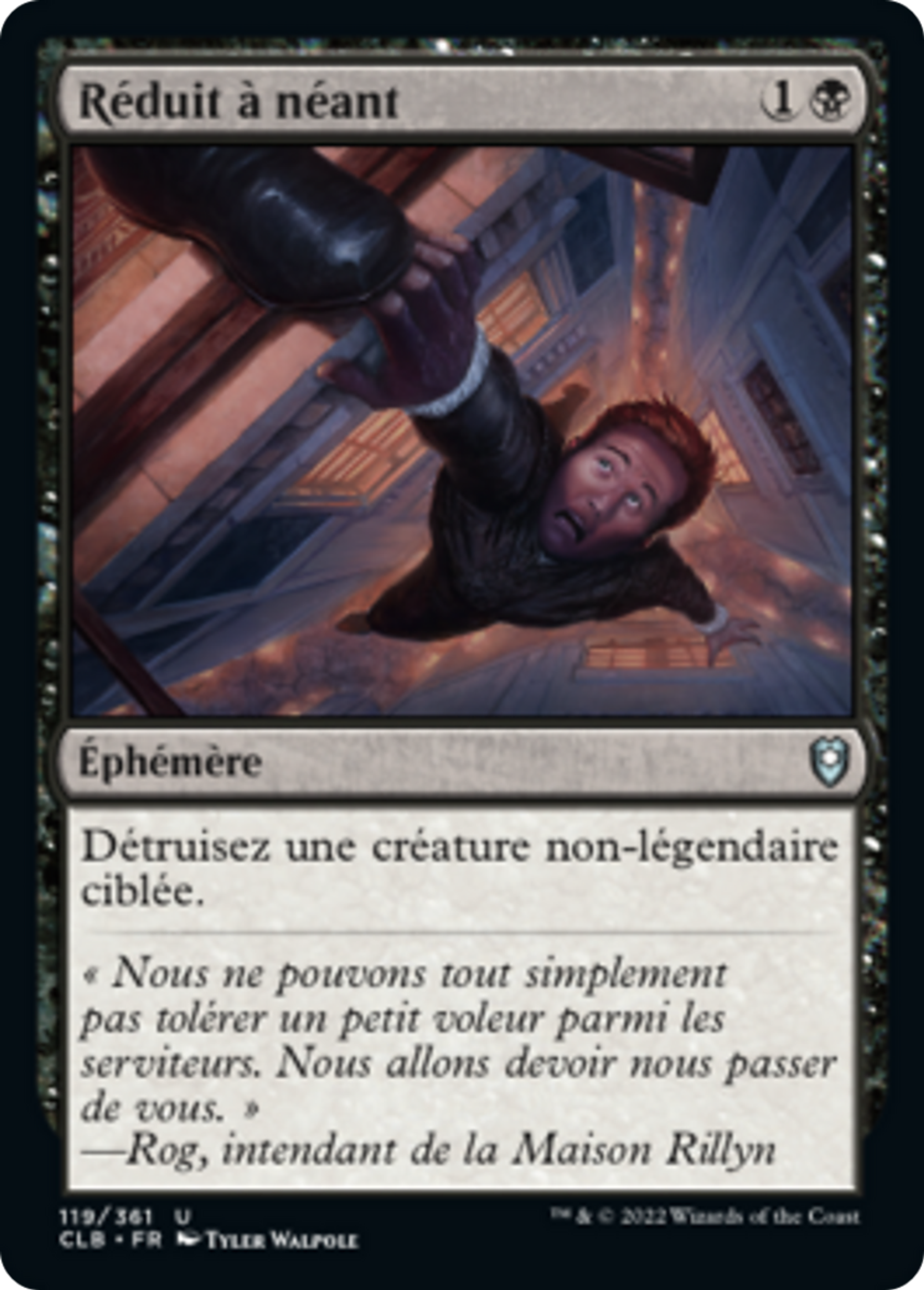 Réduit à néant — Commander Legends: Battle for Baldur's Gate — Magic: The Gathering